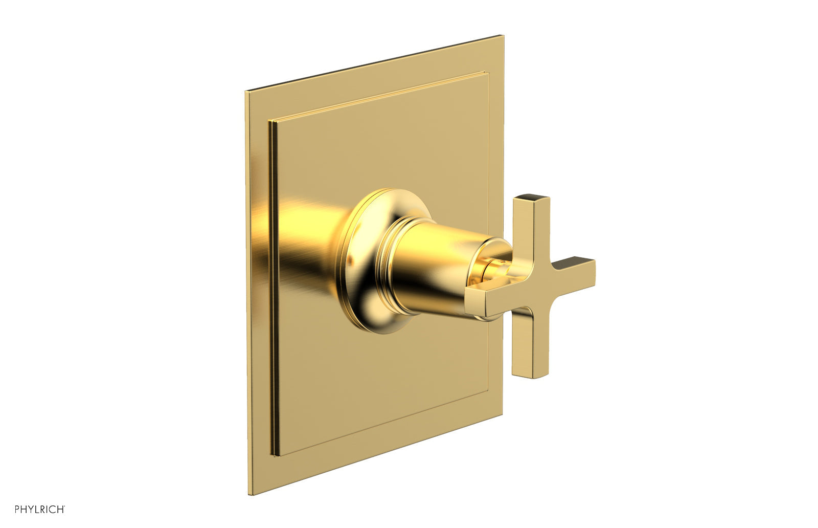 Phylrich HEX MODERN Cross Handle Trim (1/2" or 3/4")