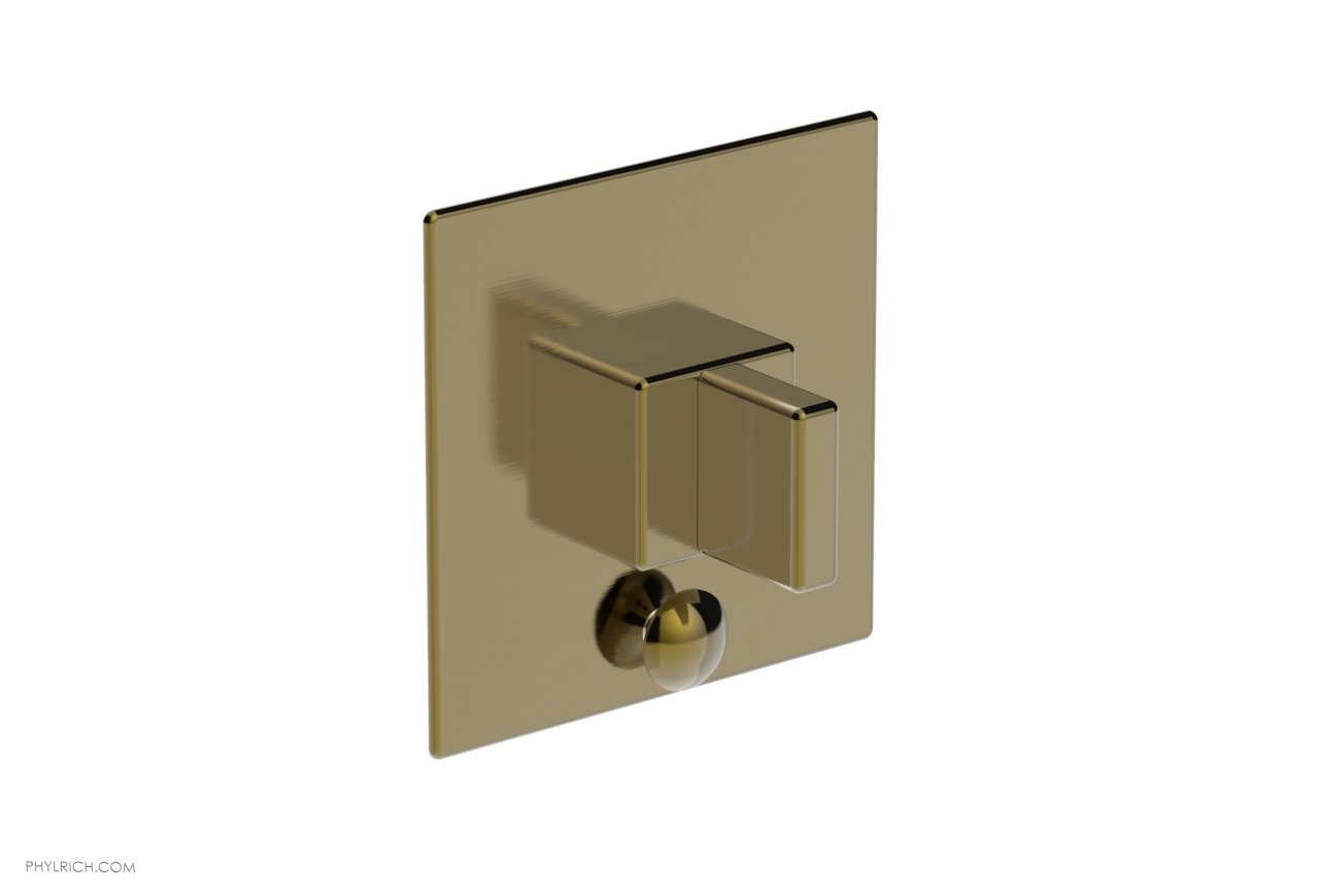 Phylrich MIX Pressure Balance Shower Plate with Diverter and Handle Trim Set - Blade Handle