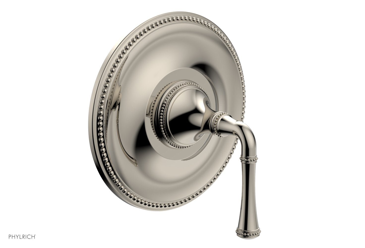 Phylrich BEADED Pressure Balance Shower Plate & Handle Trim
