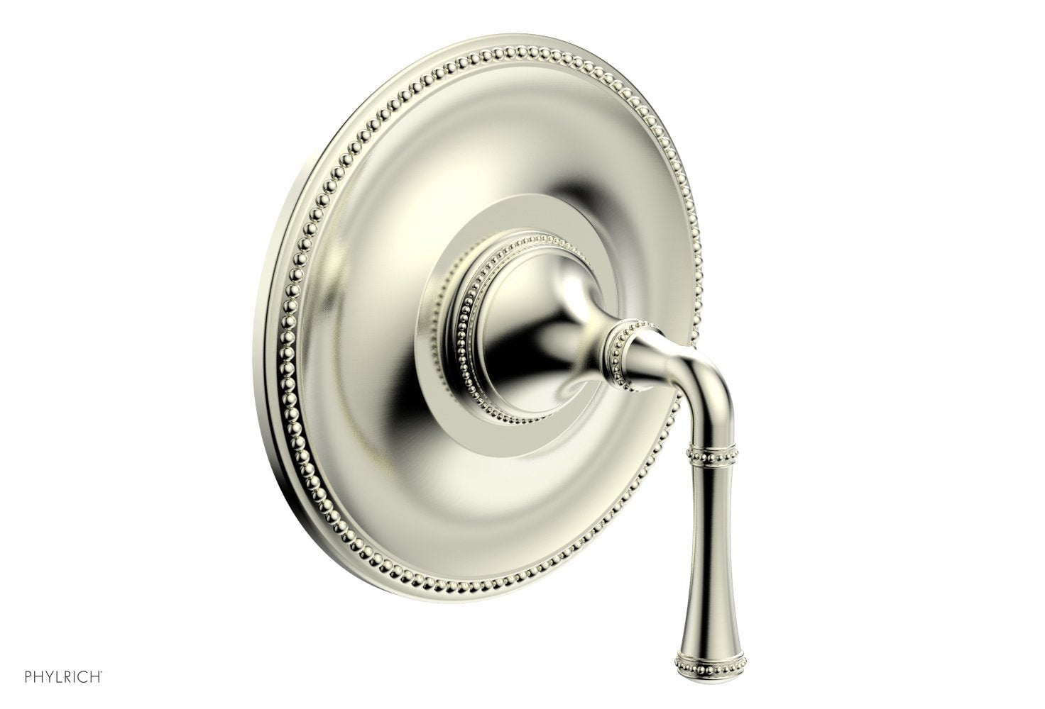 Phylrich BEADED Pressure Balance Shower Plate & Handle Trim