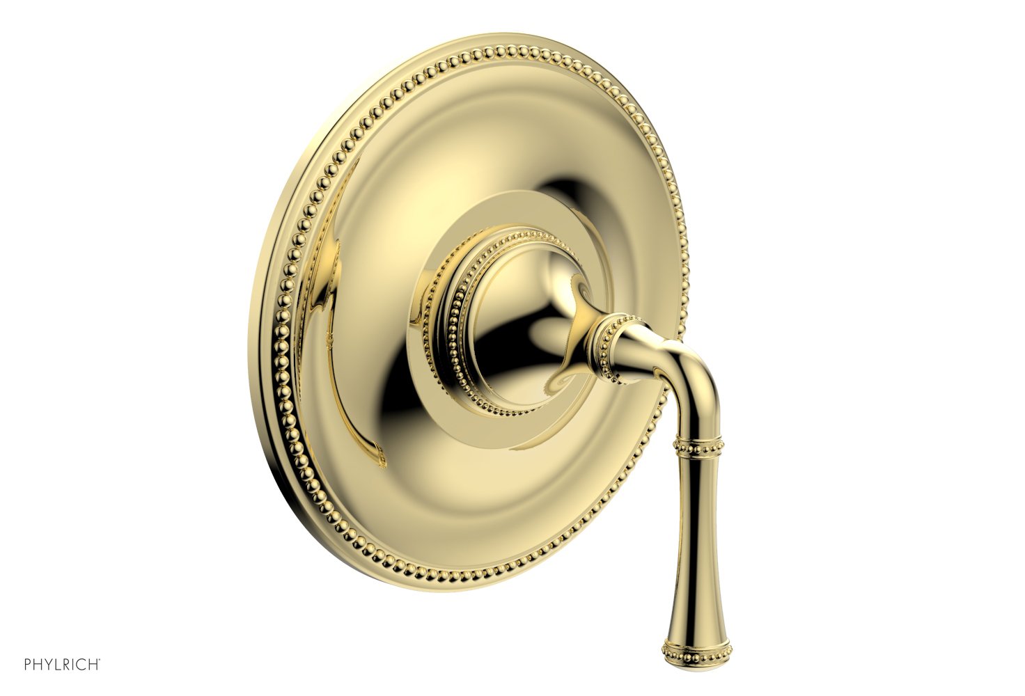 Phylrich BEADED Pressure Balance Shower Plate & Handle Trim
