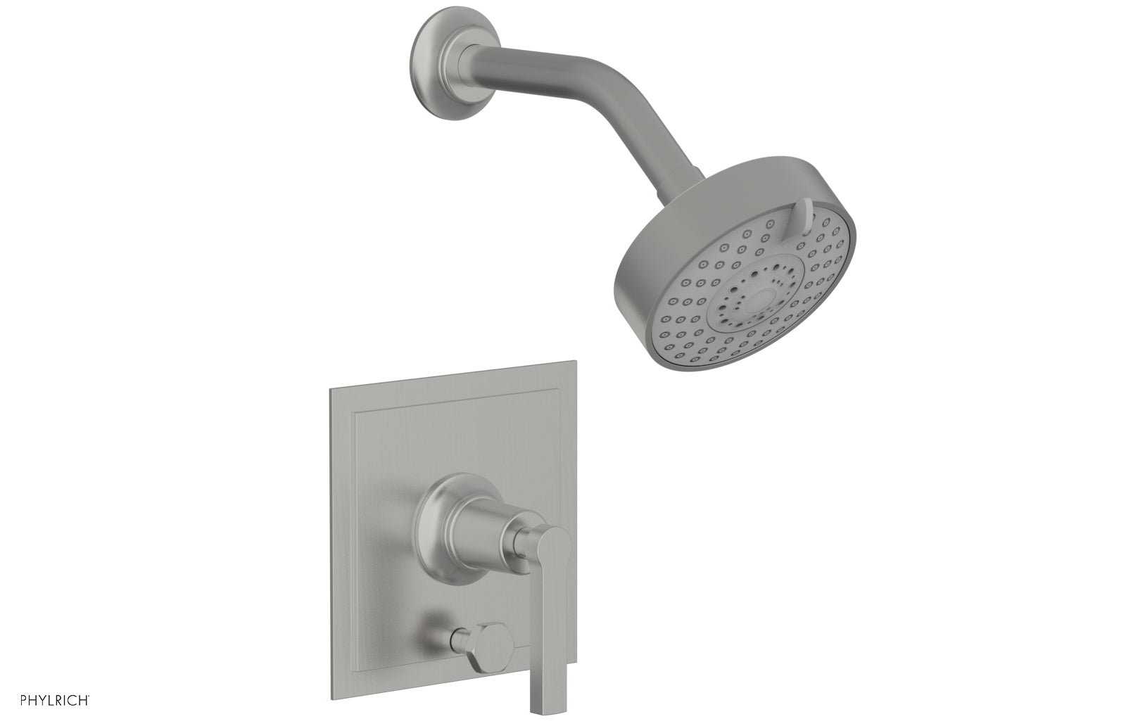 Phylrich HEX MODERN Pressure Balance Shower and Diverter Set Lever Handle (Less Spout)