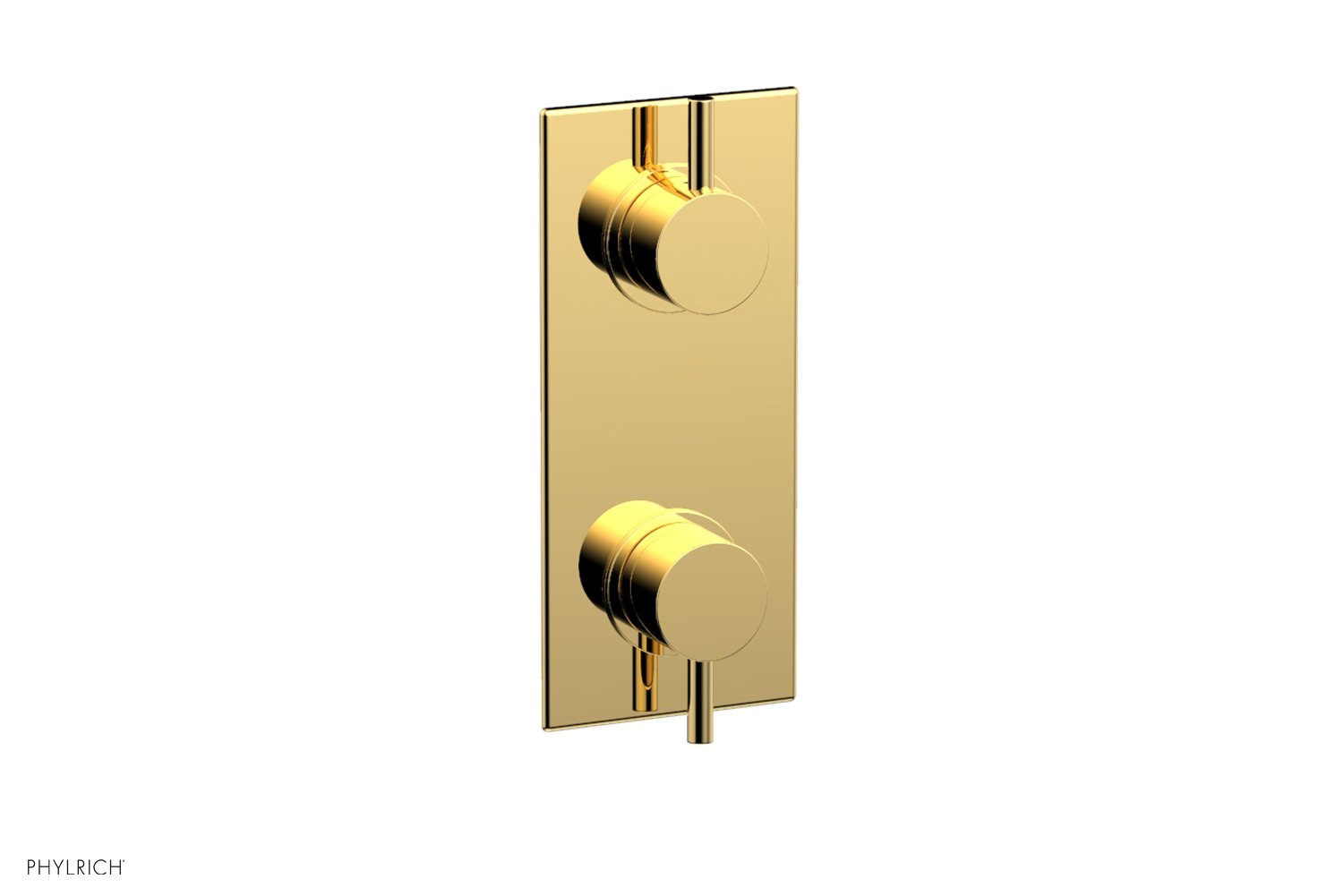 Phylrich BASIC II 1/2" Mini Thermostatic Valve with Volume Control or Diverter