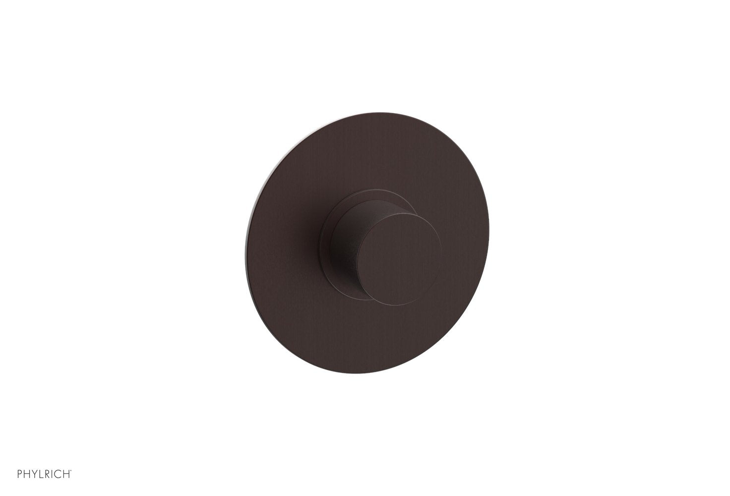 Phylrich BASIC II 1/2" Mini Thermostatic Round Shower Trim Smooth Handle