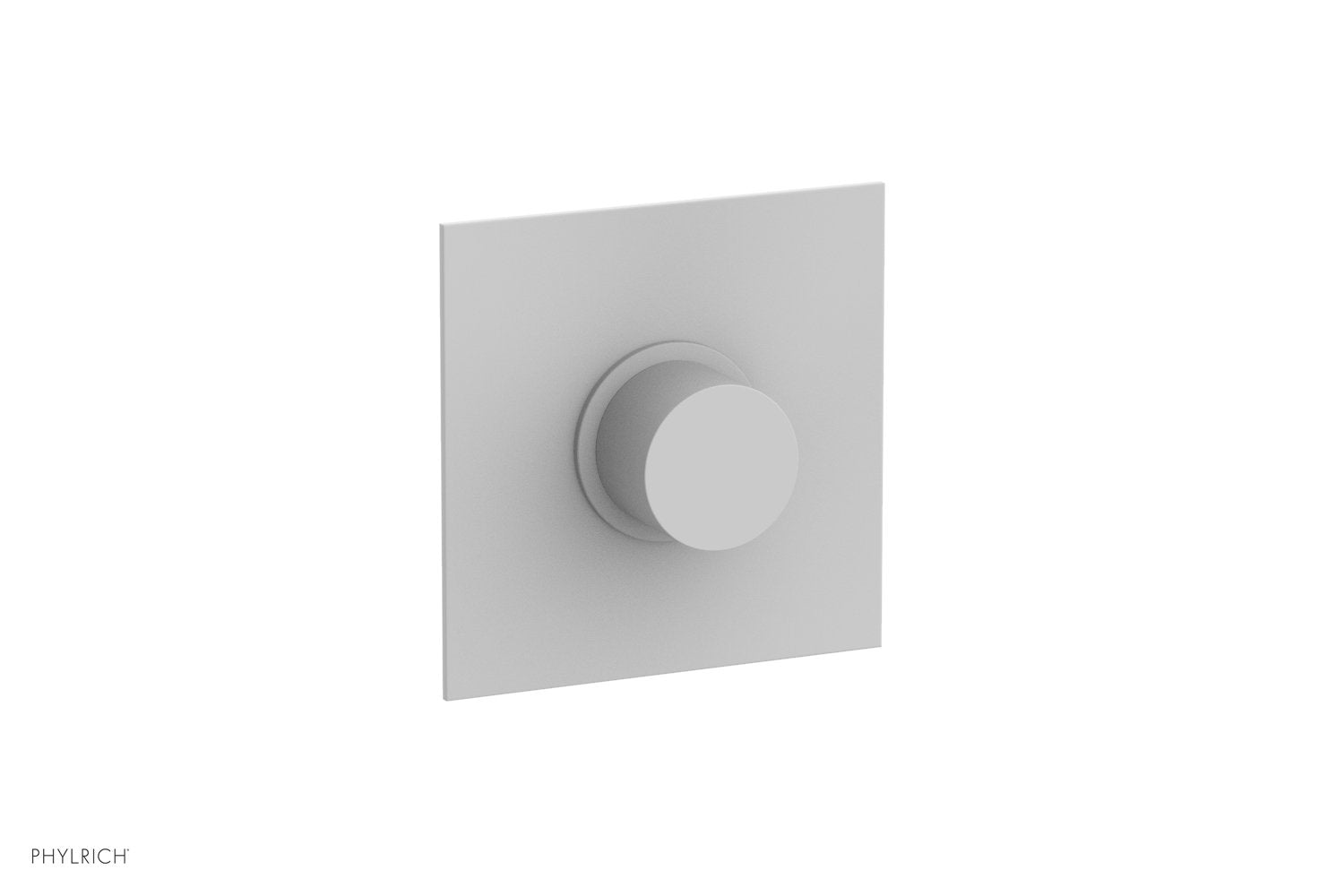 Phylrich BASIC II 1/2" Mini Thermostatic Square Shower Trim Smooth Handle