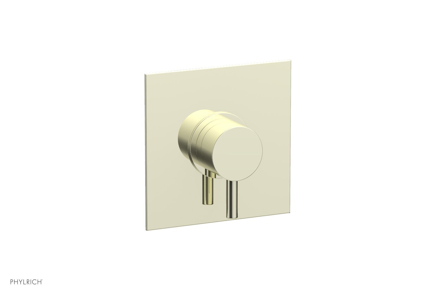 Phylrich BASIC II 1/2" Mini Thermostatic Square Shower Trim Lever Handle