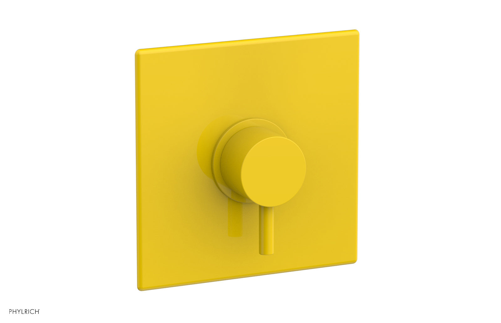 Phylrich BASIC II Pressure Balance Square Shower Plate & Lever Handle Trim