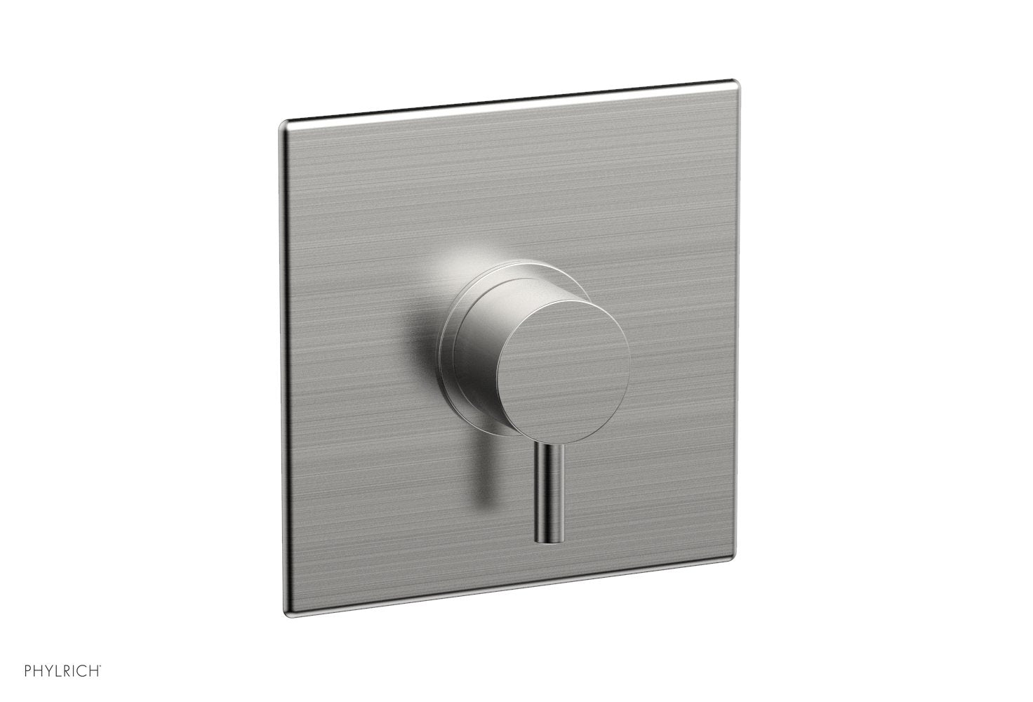 Phylrich BASIC II Pressure Balance Square Shower Plate & Lever Handle Trim