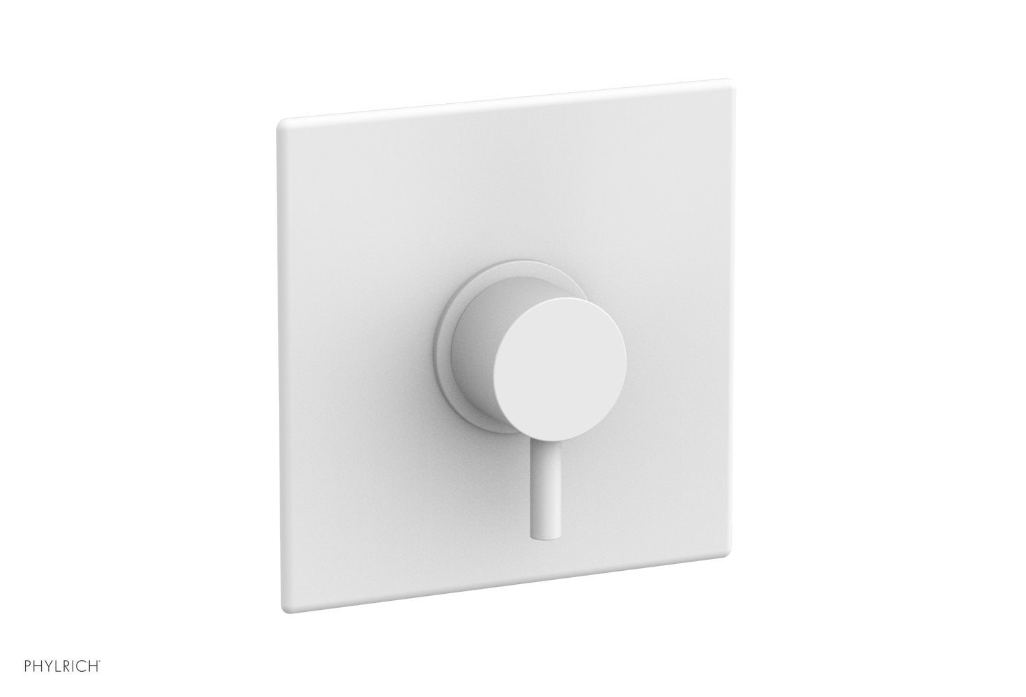 Phylrich BASIC II Pressure Balance Square Shower Plate & Lever Handle Trim