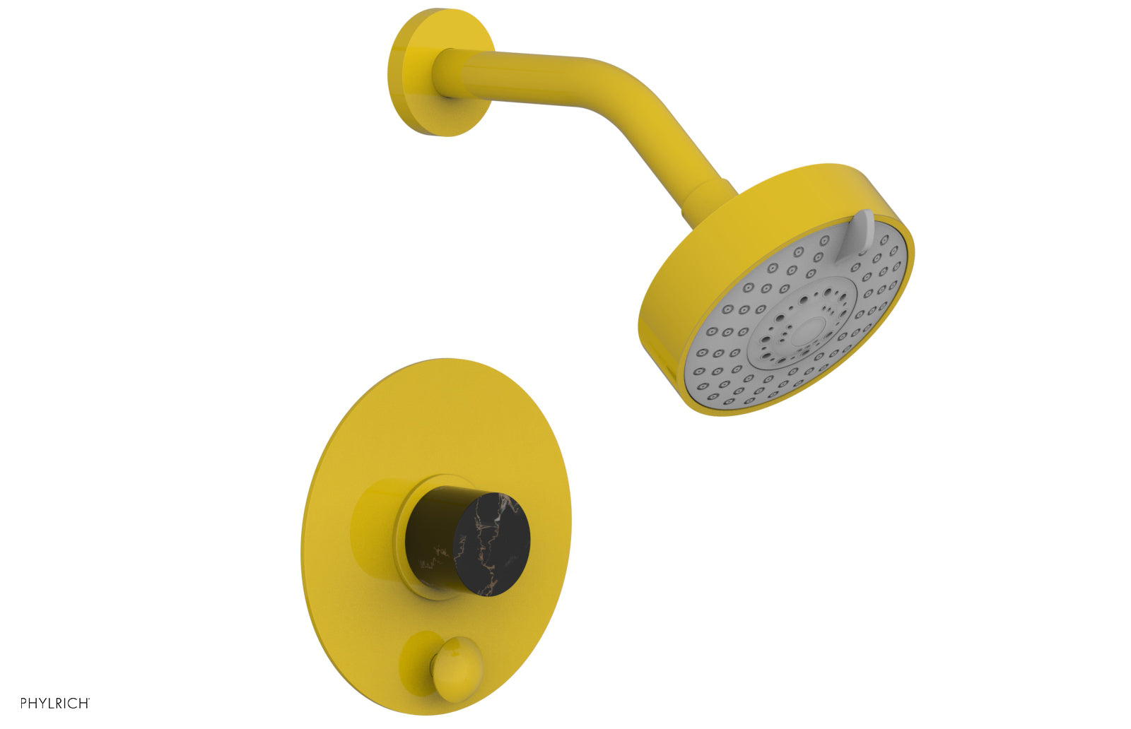 Phylrich BASIC II Pressure Balance Shower and Diverter Set (Less Spout)