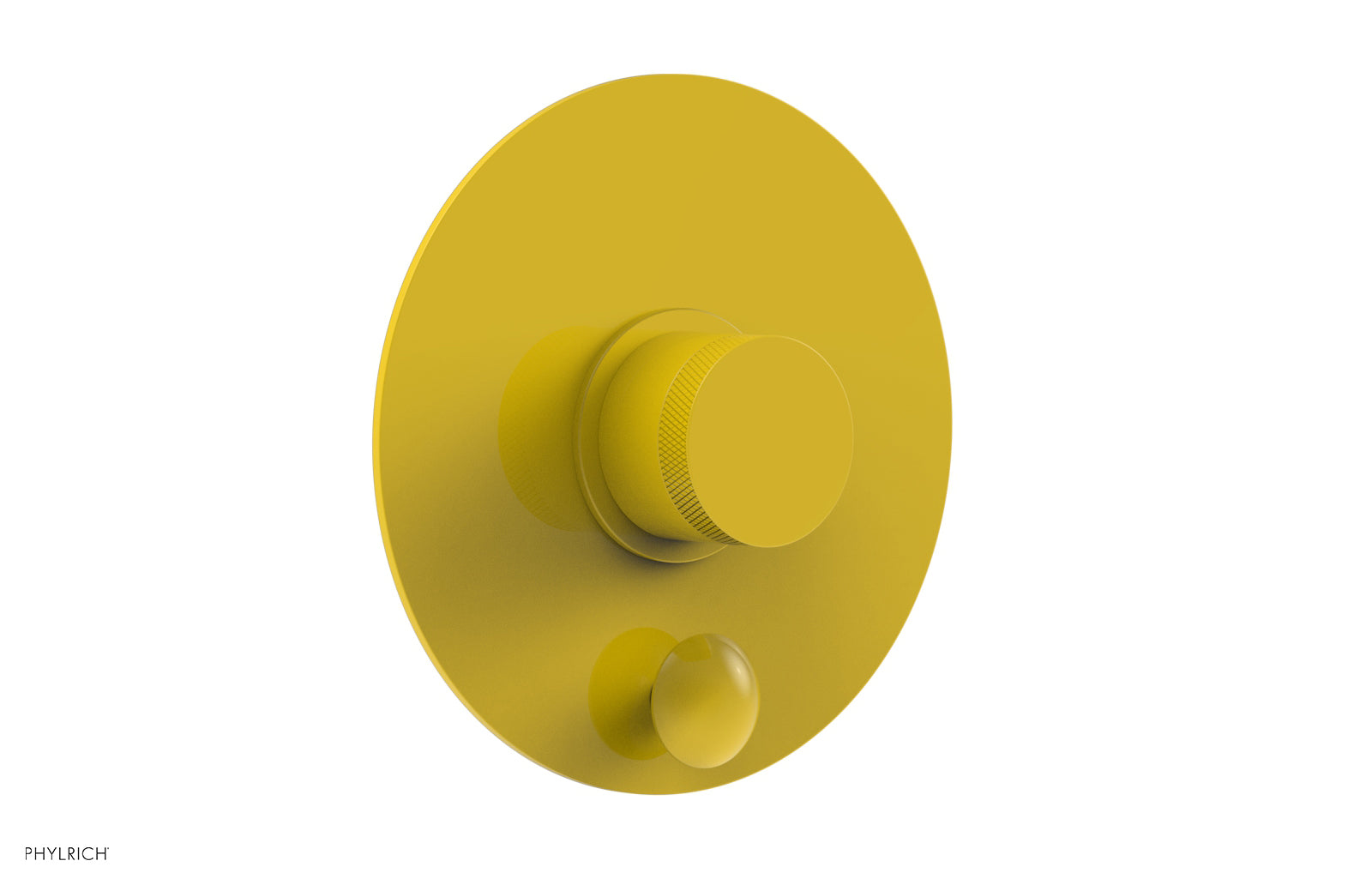 Phylrich BASIC II Pressure Balance Shower Plate with Diverter and Handle Trim Set