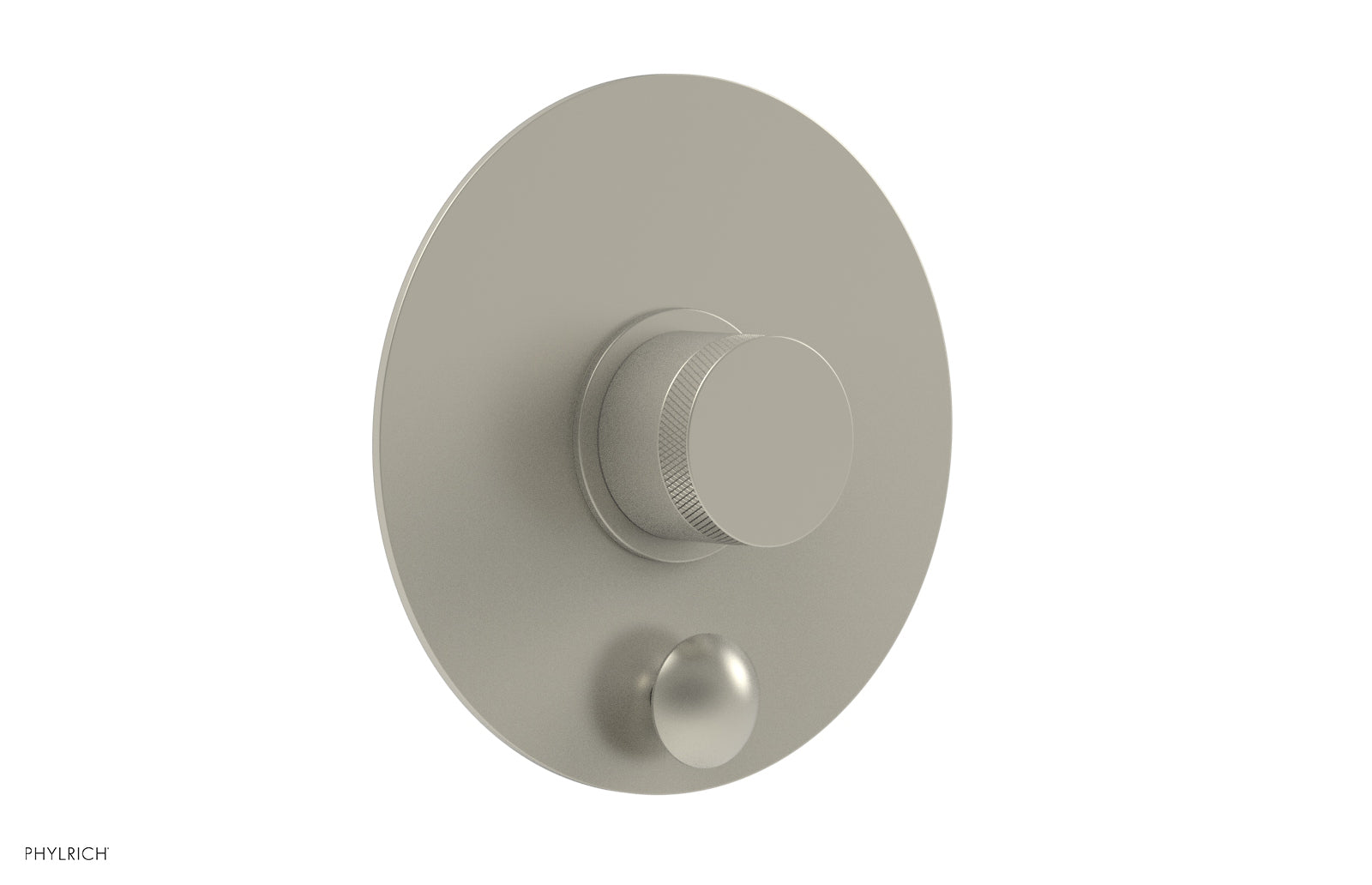 Phylrich BASIC II Pressure Balance Shower Plate with Diverter and Handle Trim Set
