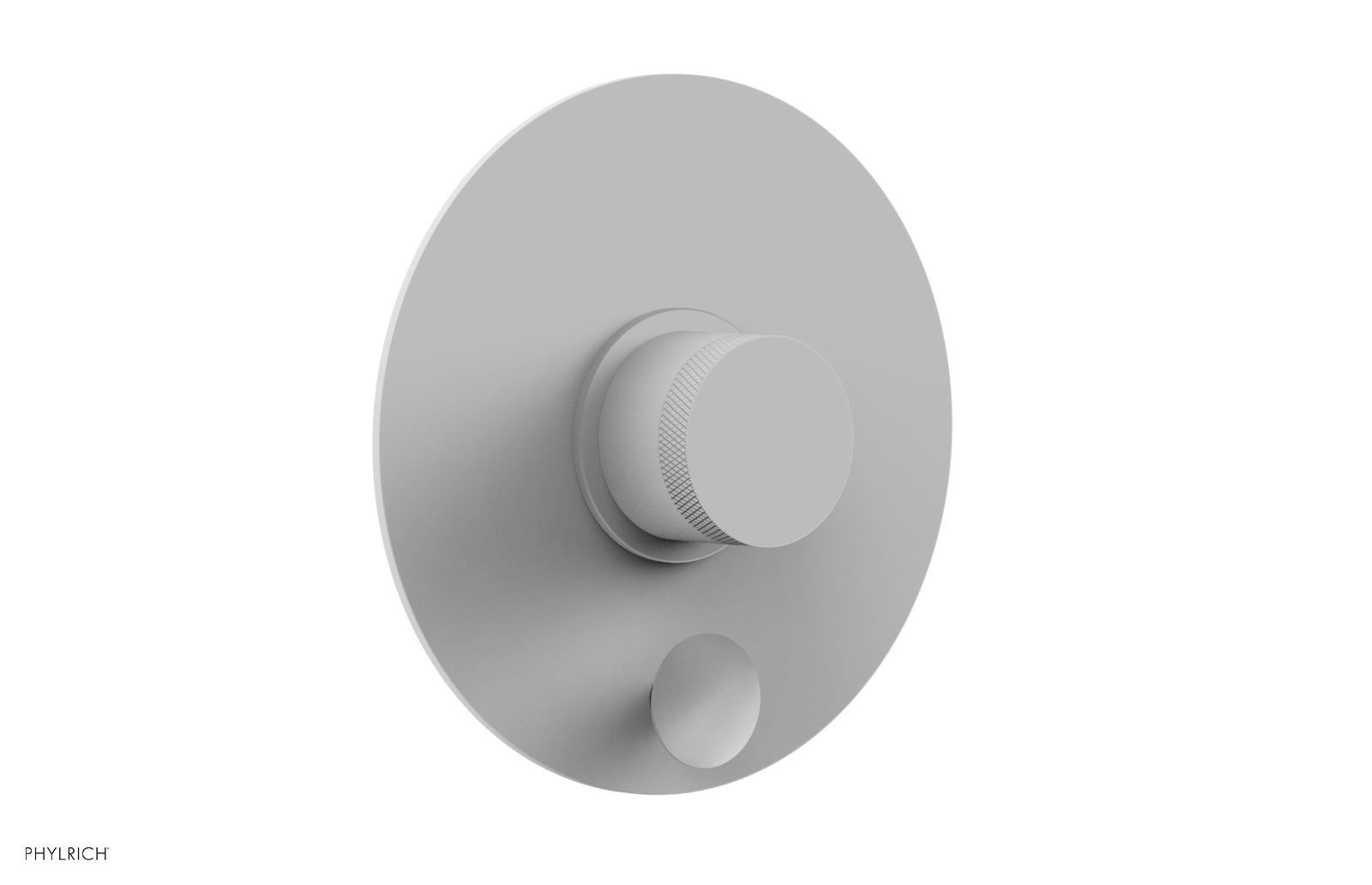 Phylrich BASIC II Pressure Balance Shower Plate with Diverter and Handle Trim Set