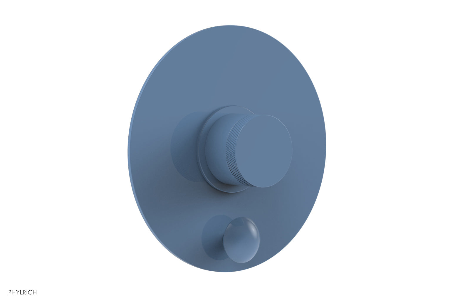 Phylrich BASIC II Pressure Balance Shower Plate with Diverter and Handle Trim Set
