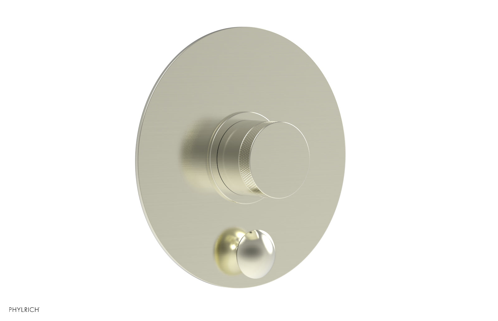 Phylrich BASIC II Pressure Balance Shower Plate with Diverter and Handle Trim Set