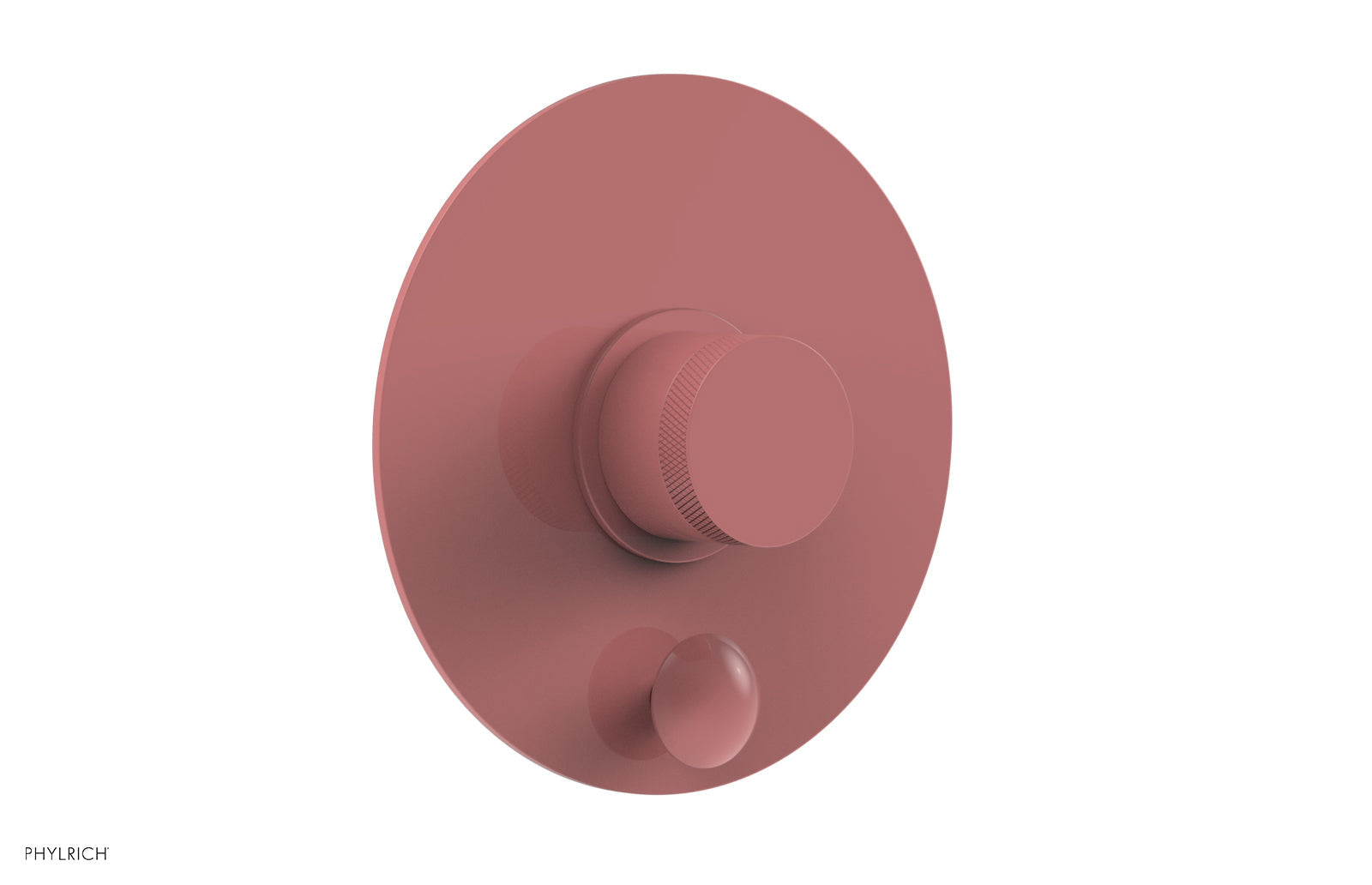 Phylrich BASIC II Pressure Balance Shower Plate with Diverter and Handle Trim Set