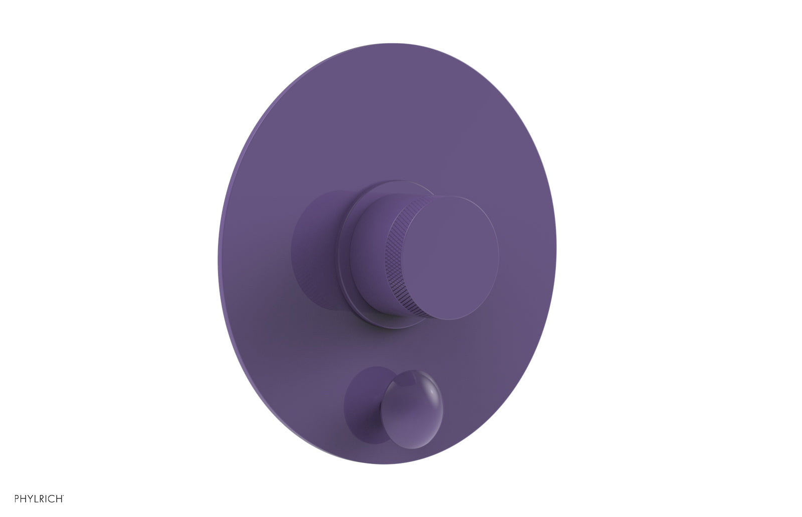 Phylrich BASIC II Pressure Balance Shower Plate with Diverter and Handle Trim Set