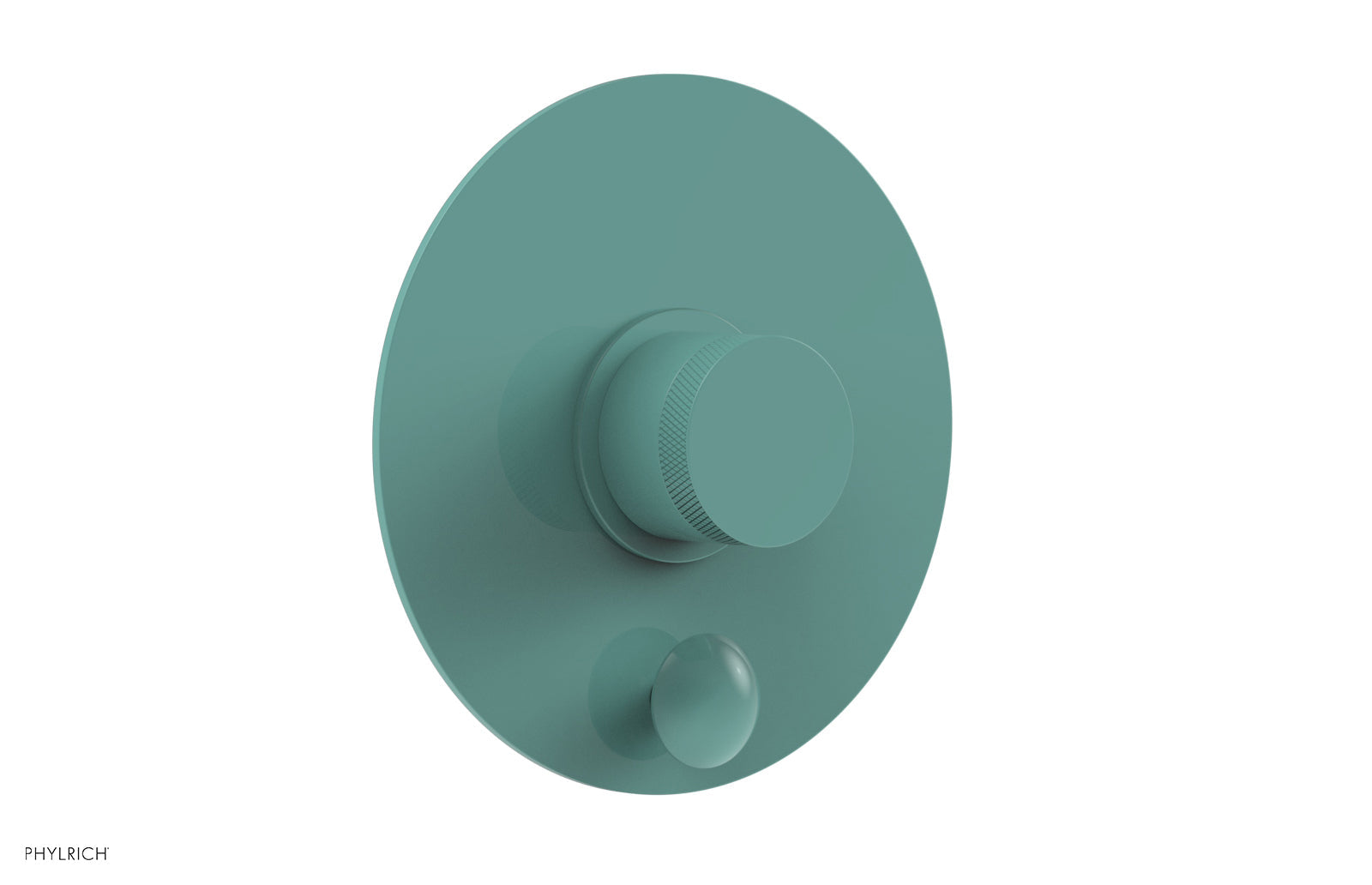 Phylrich BASIC II Pressure Balance Shower Plate with Diverter and Handle Trim Set
