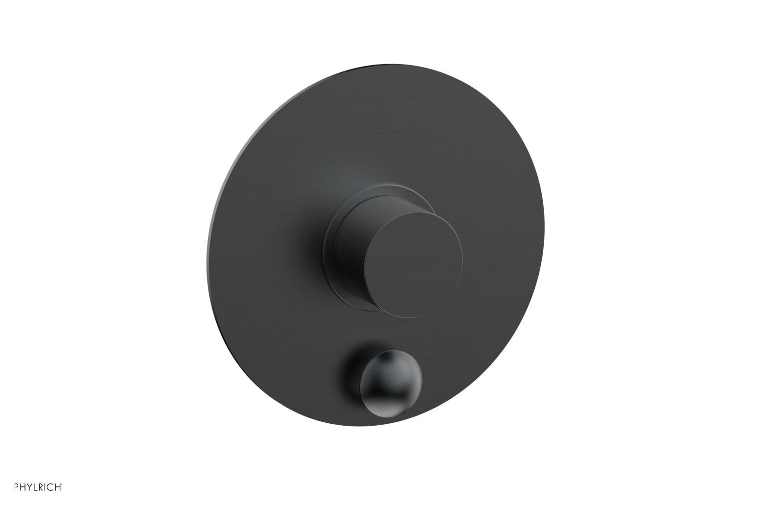 Phylrich BASIC II Pressure Balance Shower Plate with Diverter and Handle Trim Set