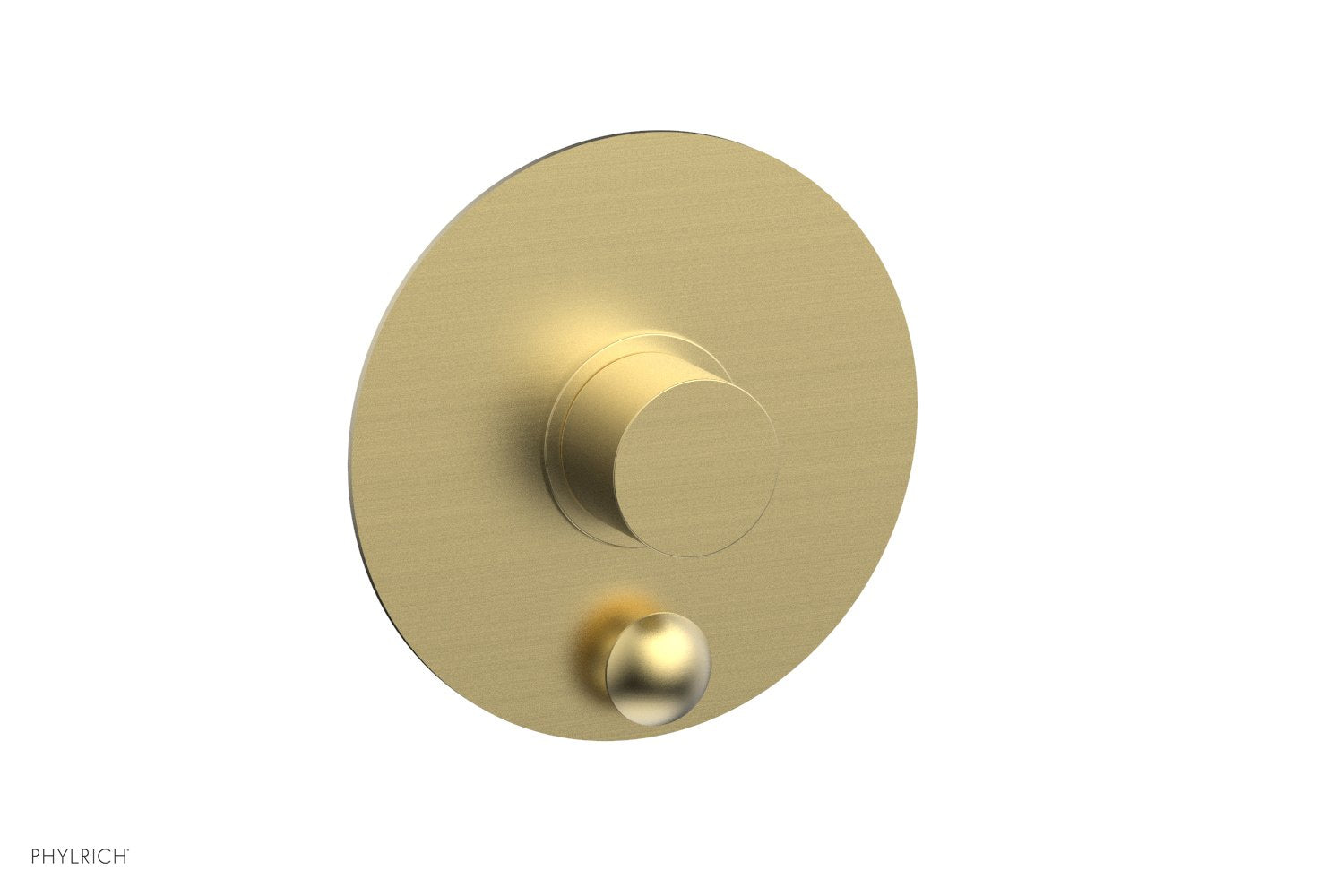Phylrich BASIC II Pressure Balance Shower Plate with Diverter and Handle Trim Set