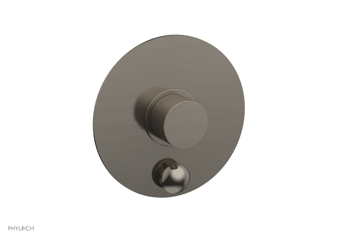 Phylrich BASIC II Pressure Balance Shower Plate with Diverter and Handle Trim Set
