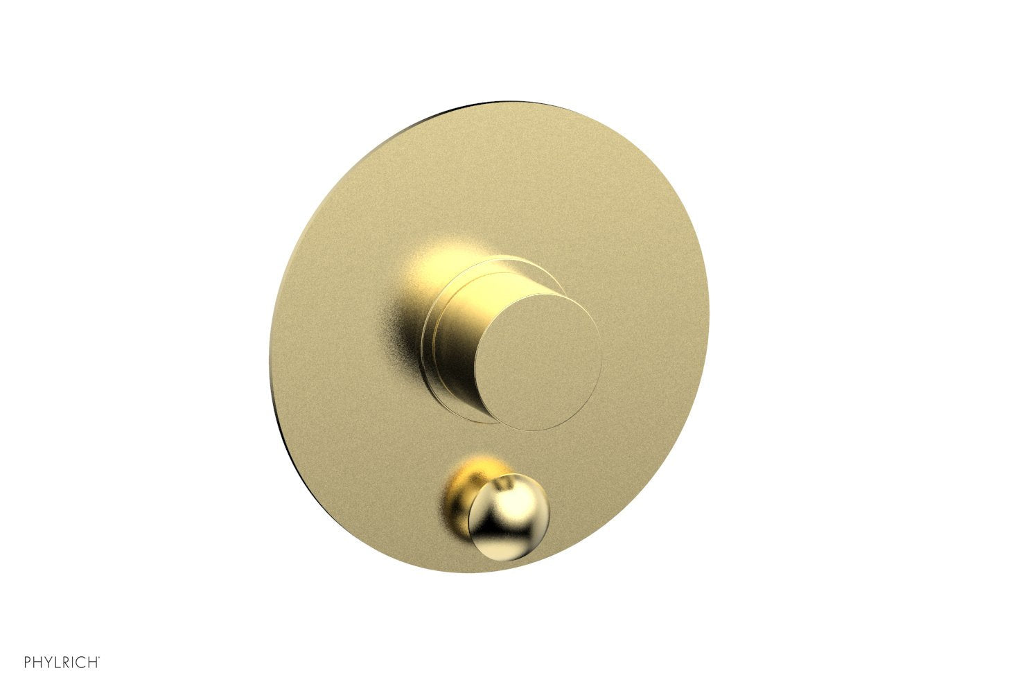 Phylrich BASIC II Pressure Balance Shower Plate with Diverter and Handle Trim Set