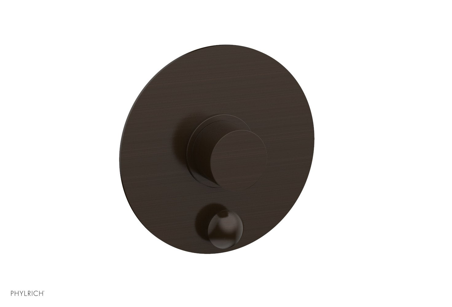 Phylrich BASIC II Pressure Balance Shower Plate with Diverter and Handle Trim Set