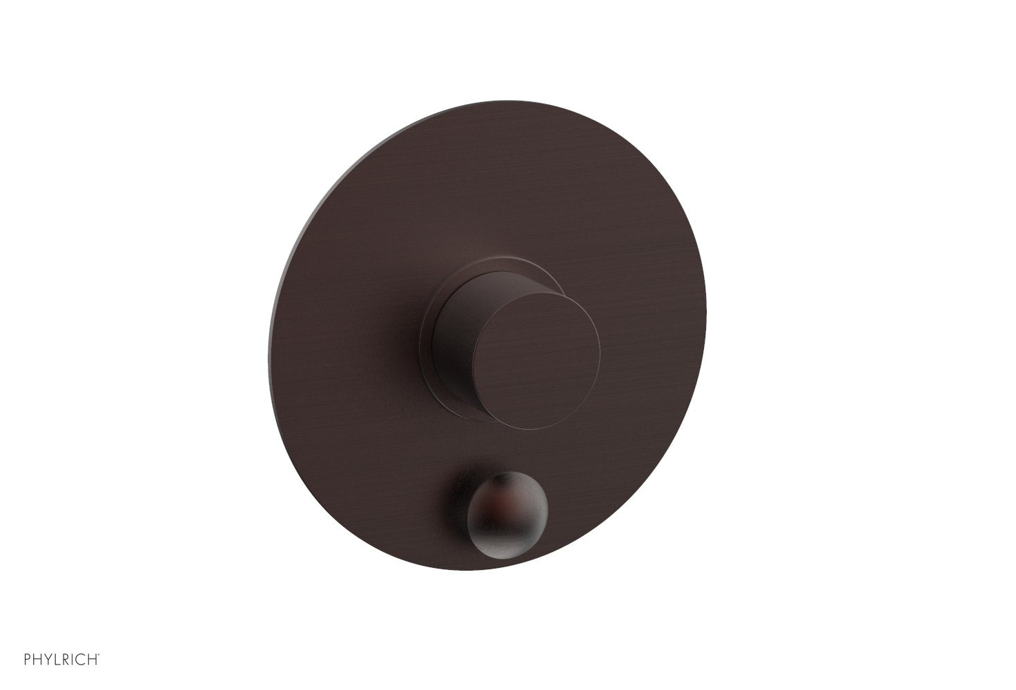 Phylrich BASIC II Pressure Balance Shower Plate with Diverter and Handle Trim Set