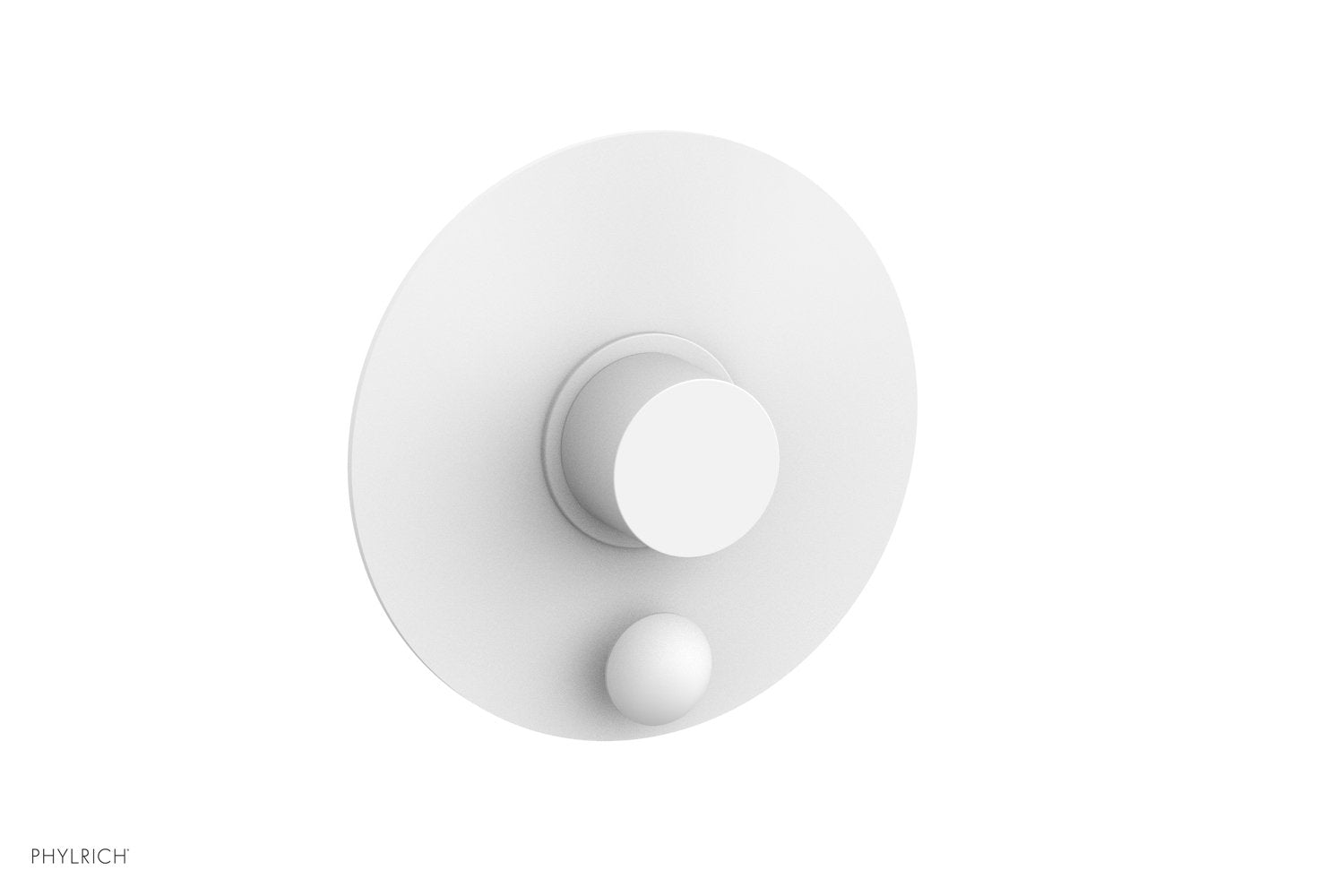 Phylrich BASIC II Pressure Balance Shower Plate with Diverter and Handle Trim Set