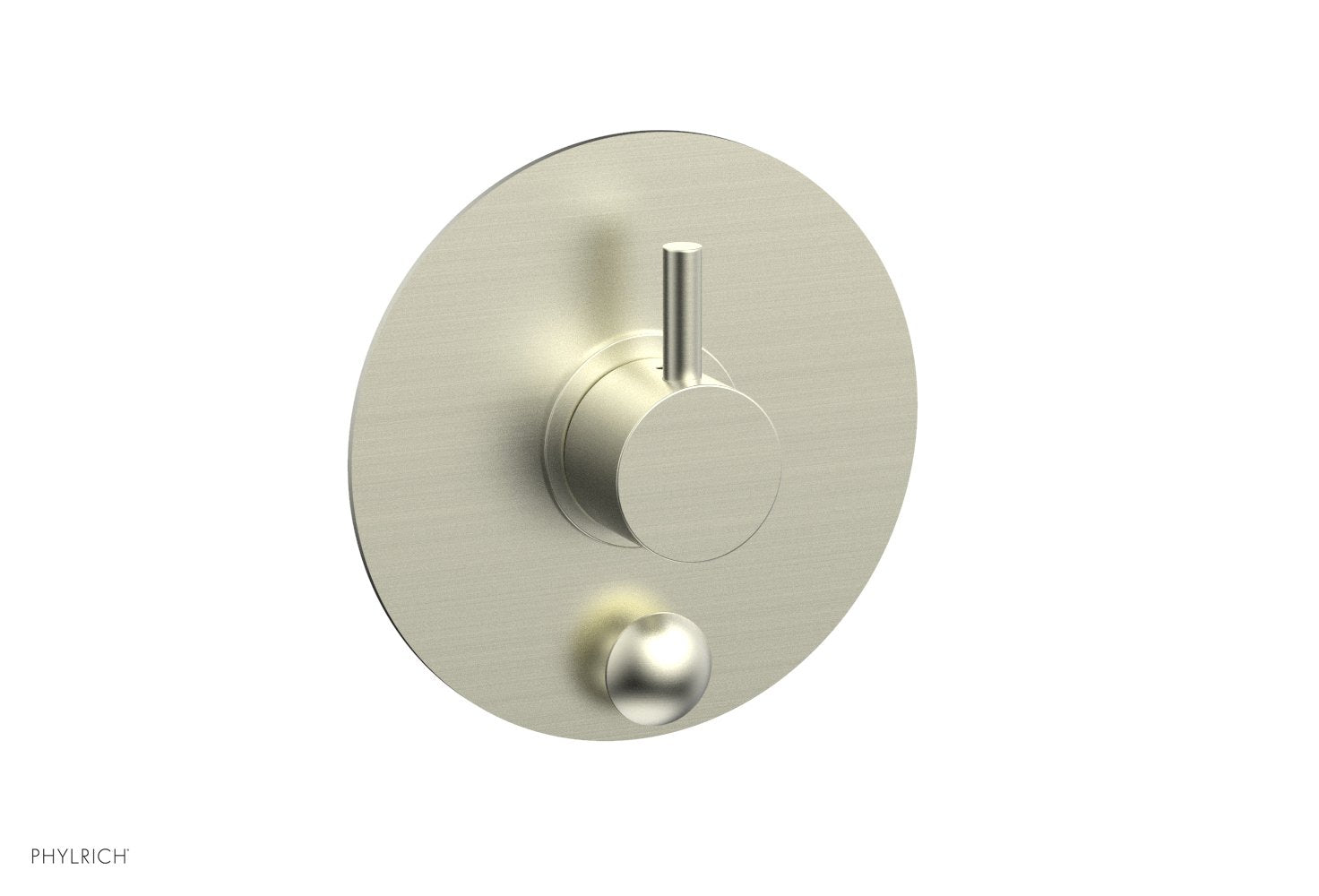 Phylrich BASIC II Pressure Balance Shower Plate with Diverter and Handle Trim Set
