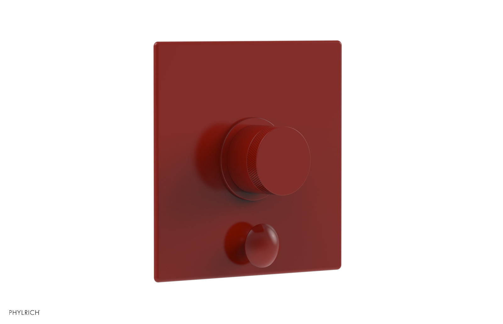 Phylrich BASIC II Pressure Balance Shower Plate with Diverter and Handle Trim Set