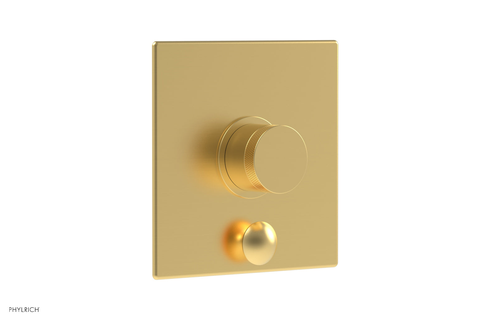 Phylrich BASIC II Pressure Balance Shower Plate with Diverter and Handle Trim Set