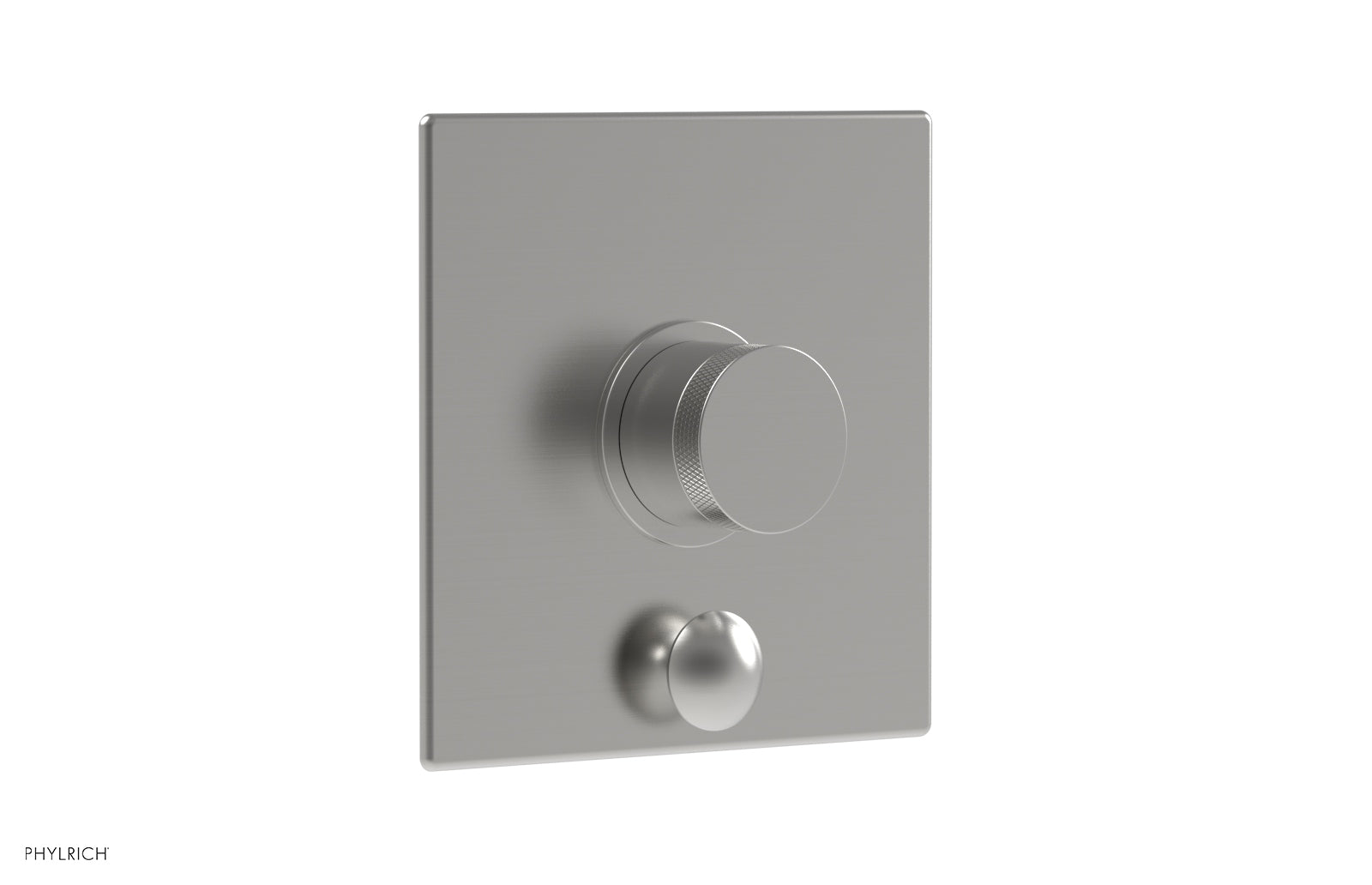 Phylrich BASIC II Pressure Balance Shower Plate with Diverter and Handle Trim Set