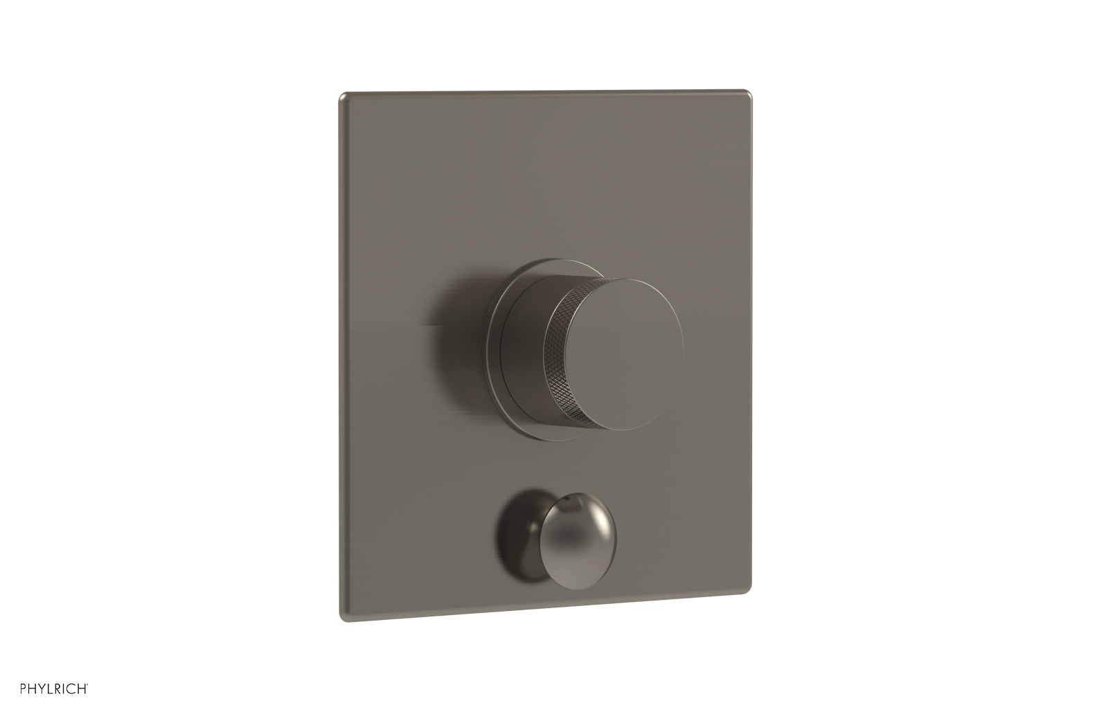 Phylrich BASIC II Pressure Balance Shower Plate with Diverter and Handle Trim Set