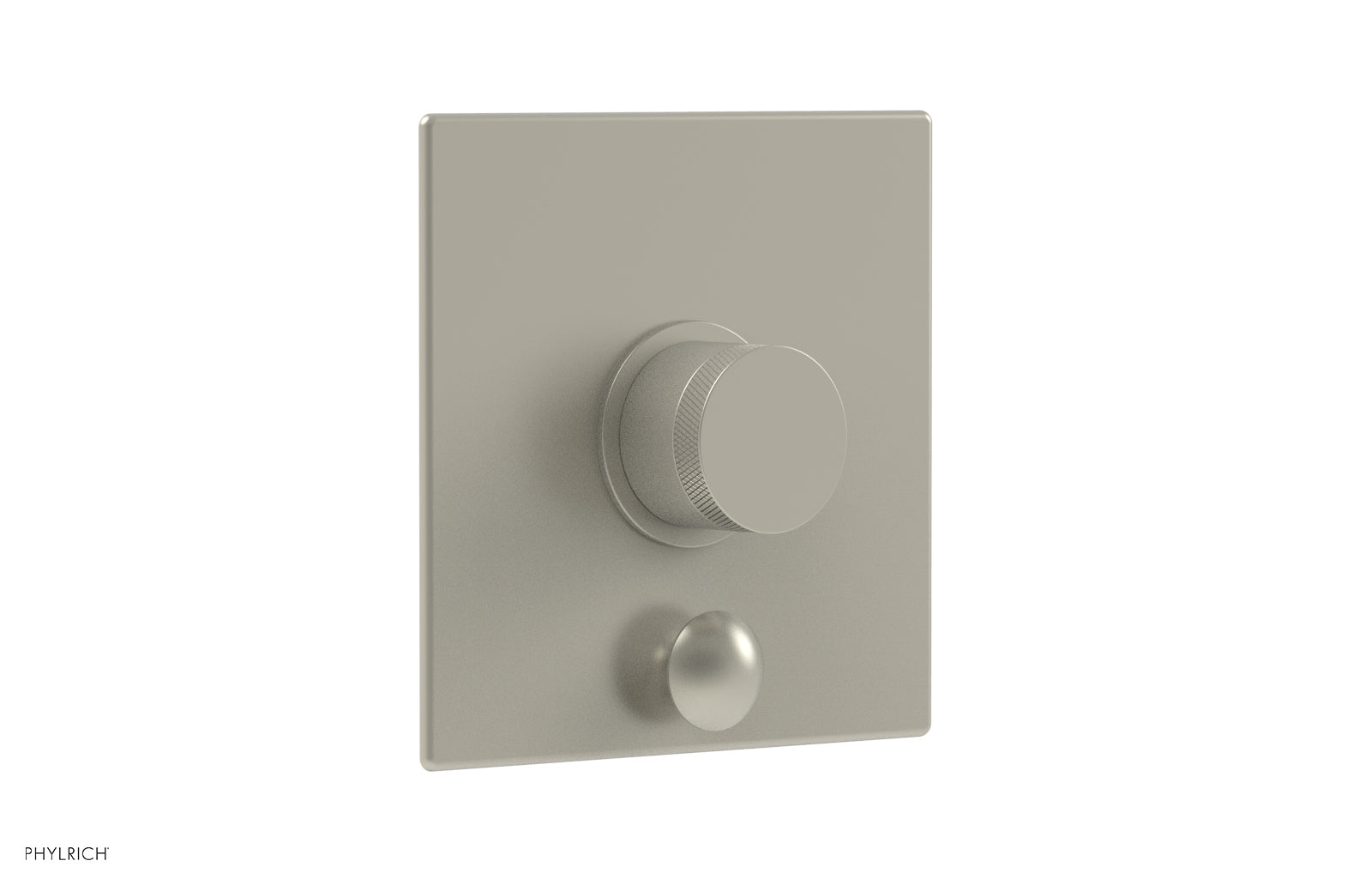 Phylrich BASIC II Pressure Balance Shower Plate with Diverter and Handle Trim Set