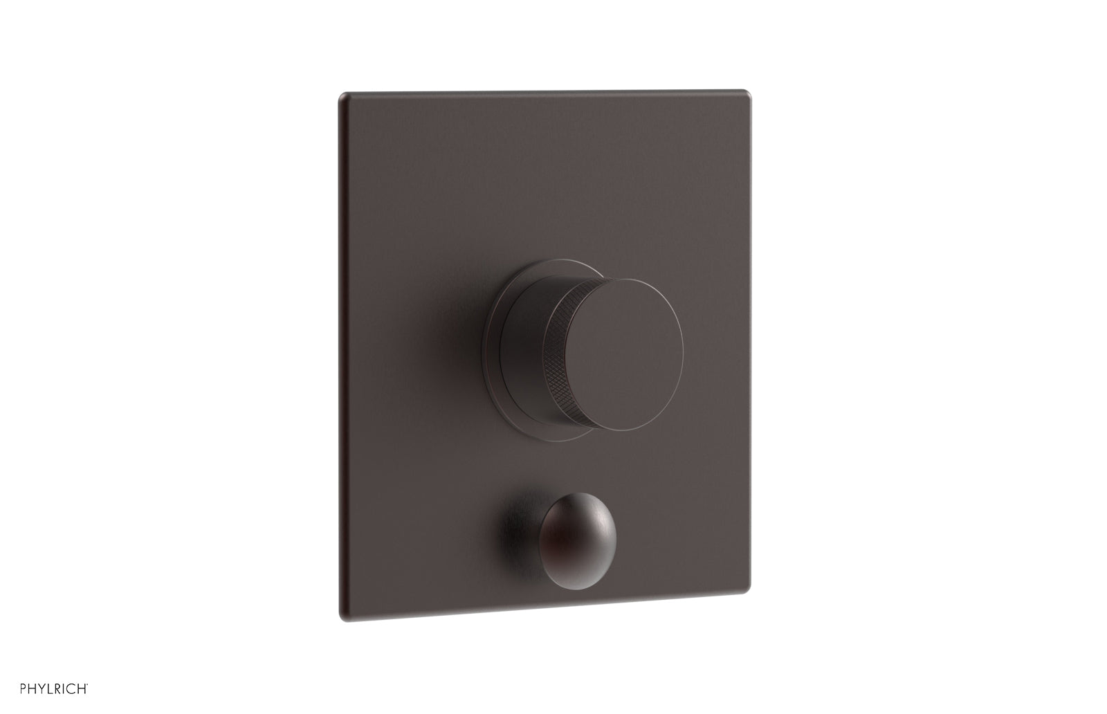 Phylrich BASIC II Pressure Balance Shower Plate with Diverter and Handle Trim Set