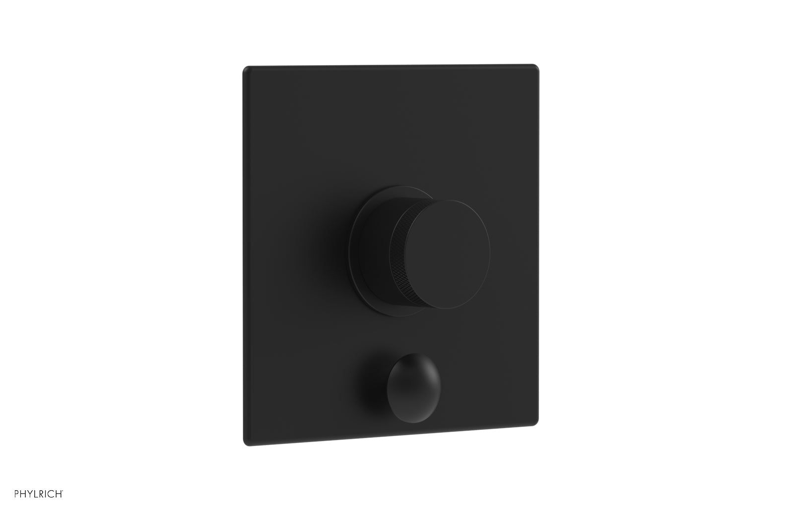 Phylrich BASIC II Pressure Balance Shower Plate with Diverter and Handle Trim Set