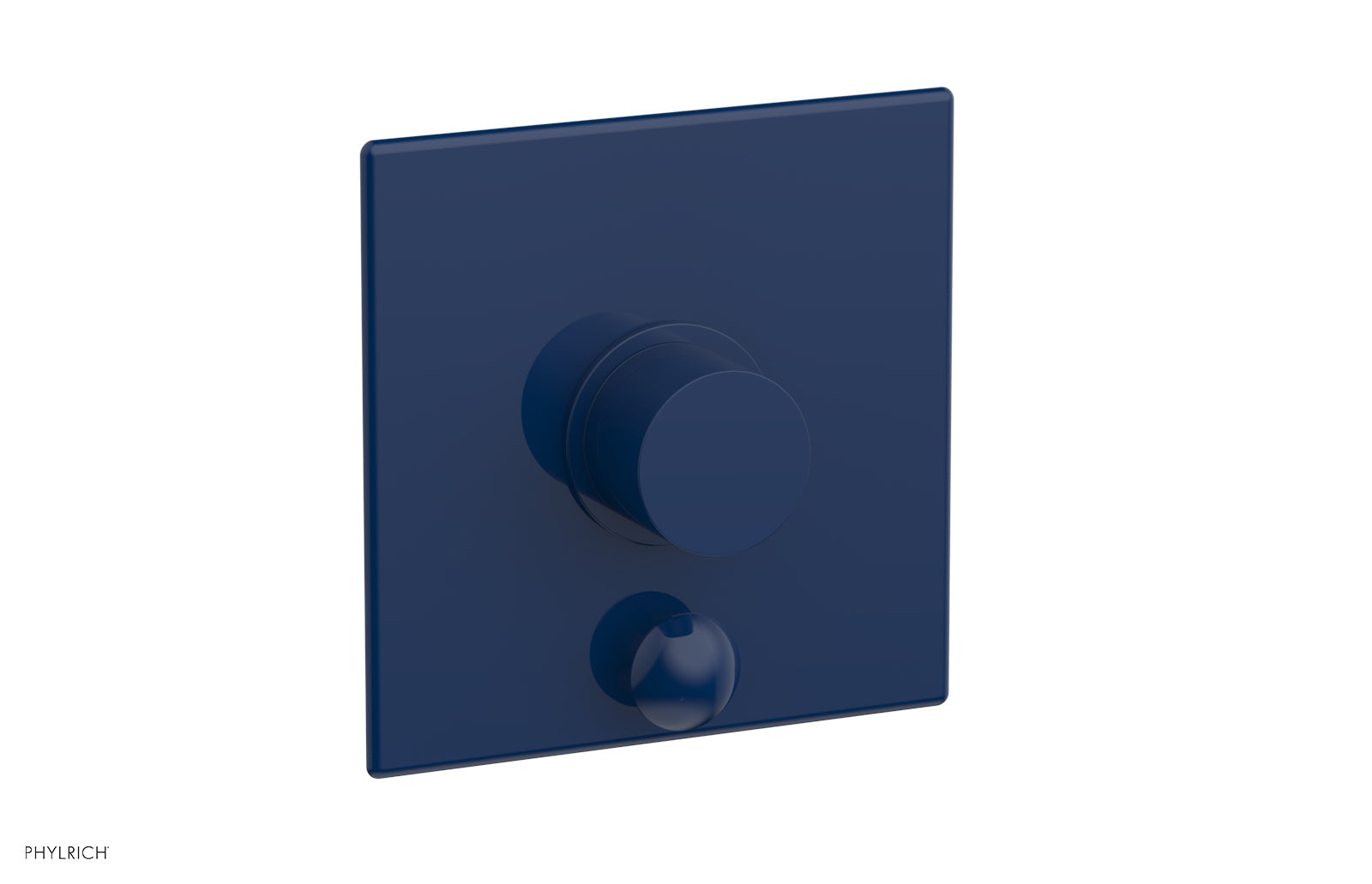 Phylrich BASIC II Pressure Balance Shower Plate with Diverter and Handle Trim Set