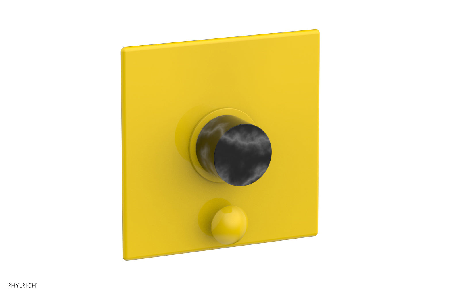 Phylrich BASIC II Pressure Balance Shower Plate with Diverter and Handle Trim Set