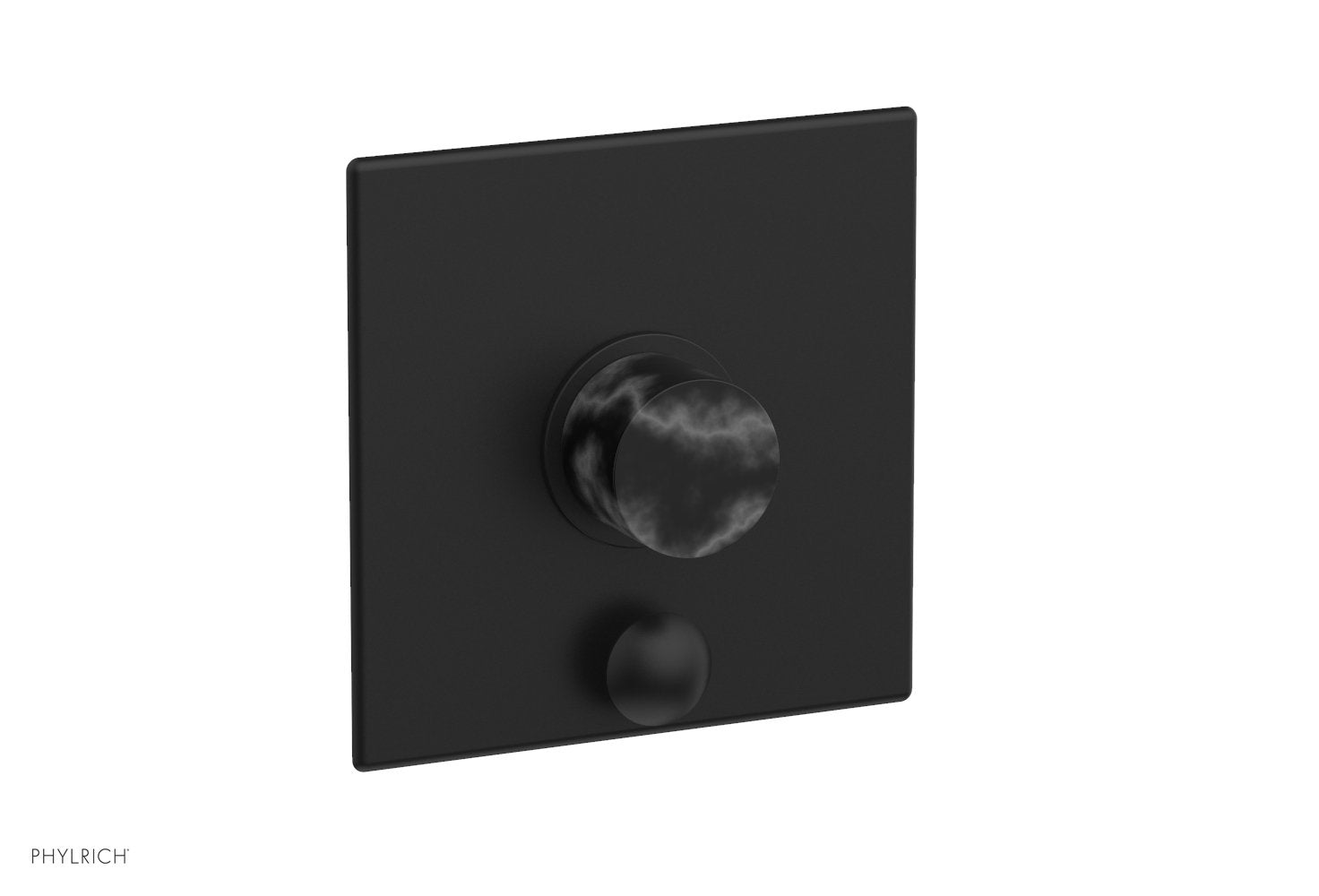 Phylrich BASIC II Pressure Balance Shower Plate with Diverter and Handle Trim Set