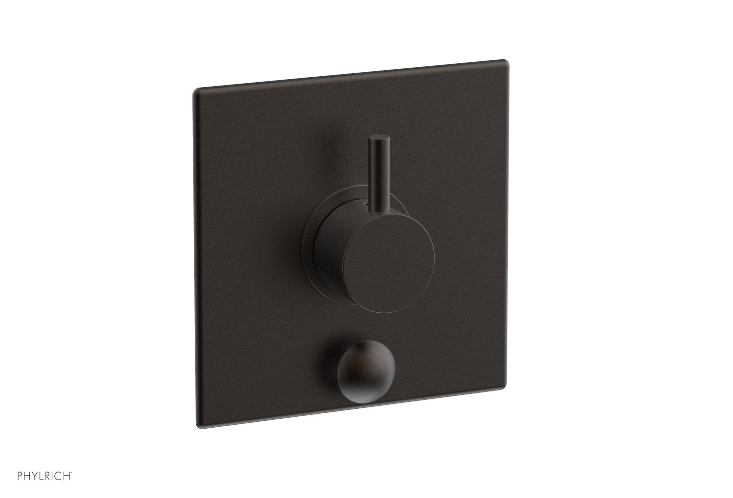 Phylrich BASIC II Pressure Balance Shower Plate with Diverter and Handle Trim Set