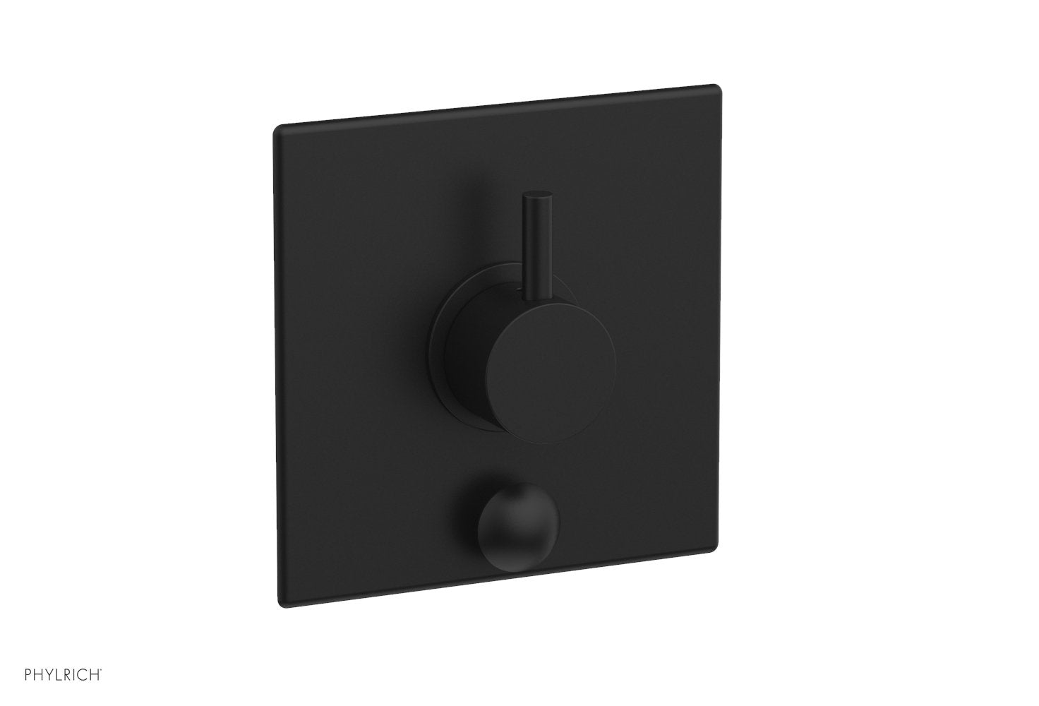 Phylrich BASIC II Pressure Balance Shower Plate with Diverter and Handle Trim Set