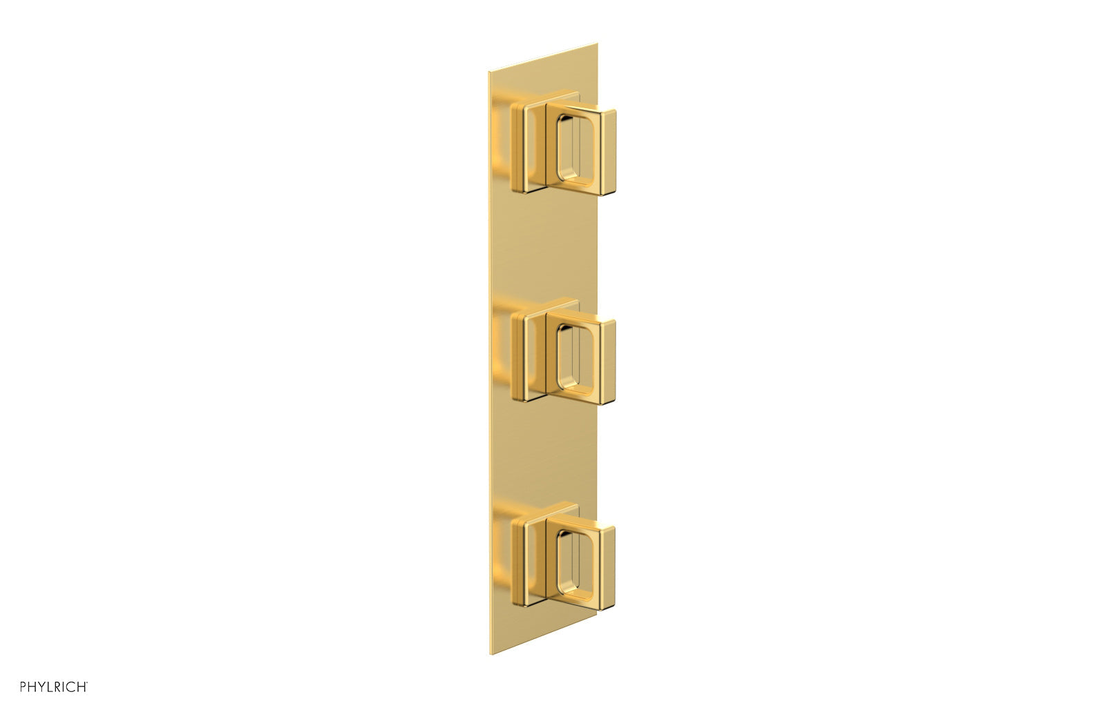 Phylrich MIX Thermostatic Valve with Two Volume Control - Ring Handles