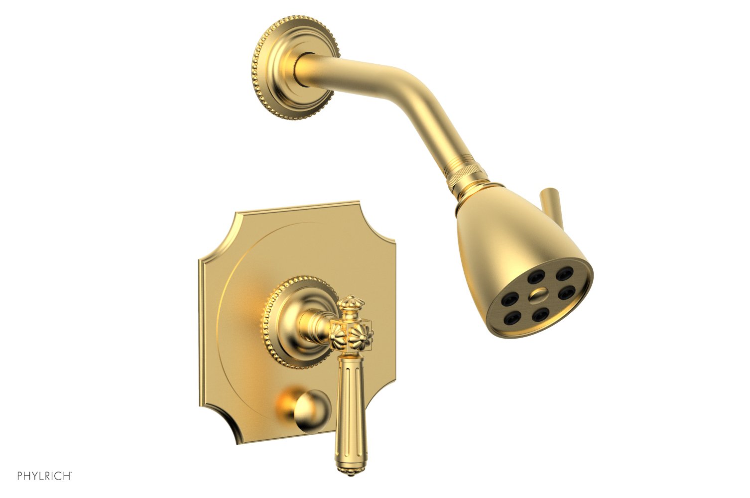 Phylrich MARVELLE Pressure Balance Shower and Diverter Set (Less Spout), Lever Handle