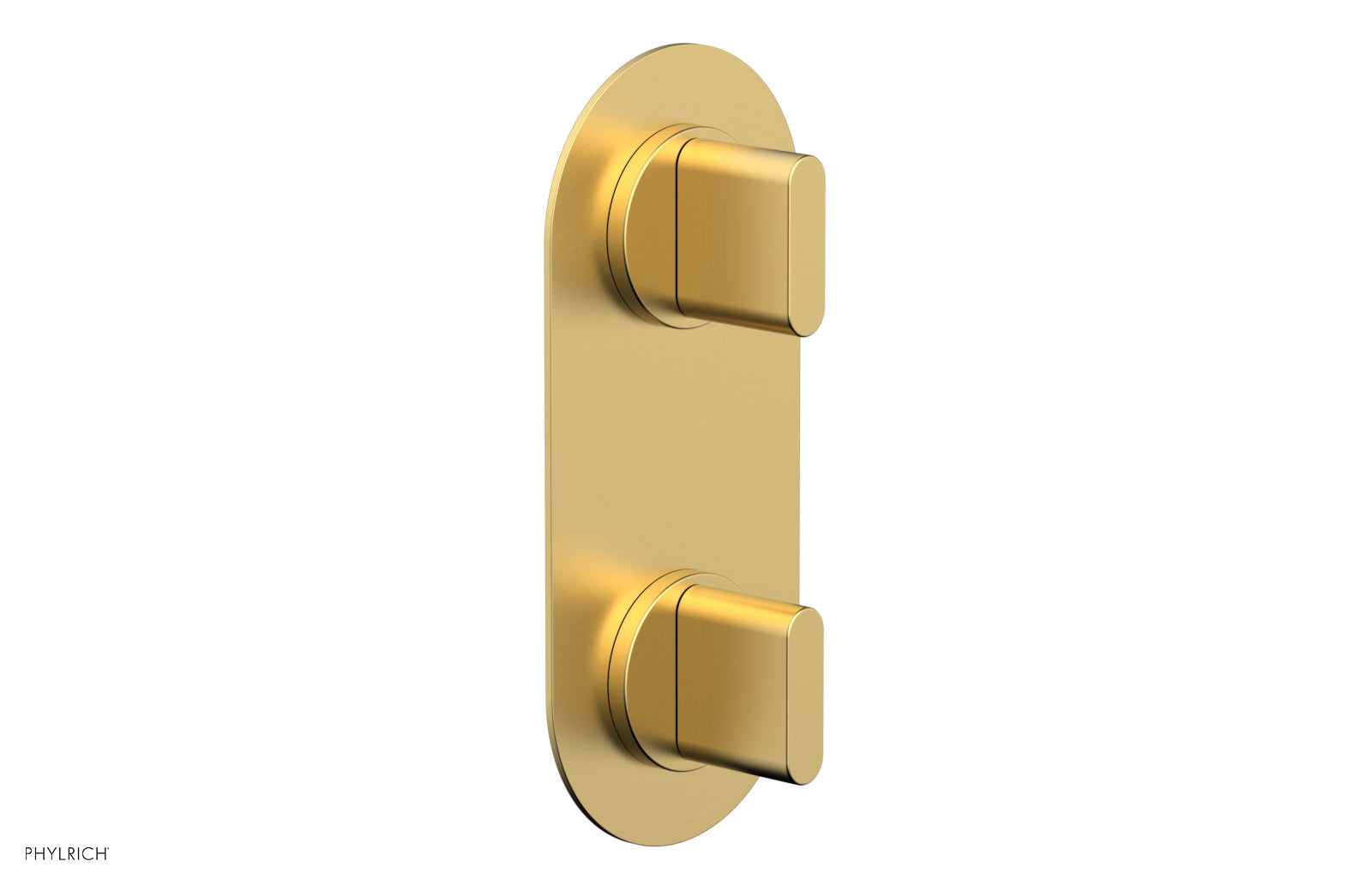 Phylrich ROND 3/4" Thermostatic Valve with Volume Control or Diverter, Blade Handles