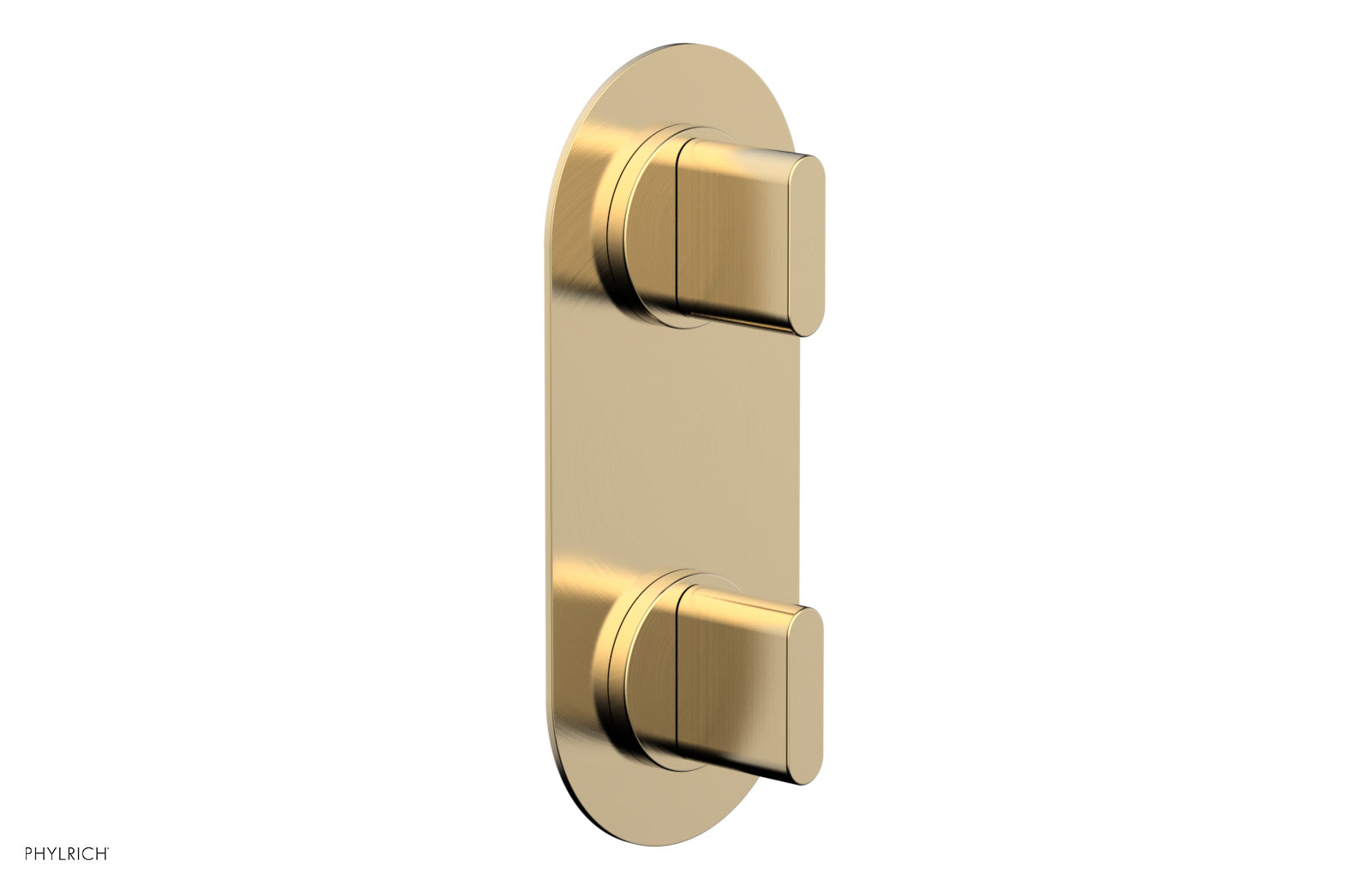Phylrich ROND 1/2" Thermostatic Valve with Volume Control or Diverter, Blade Handles