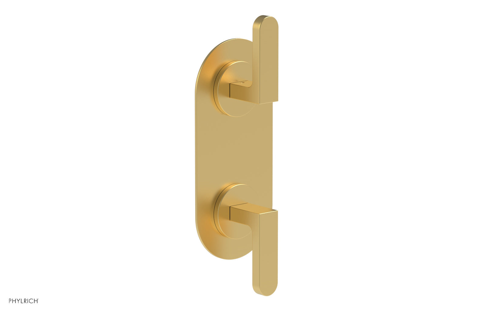 Phylrich ROND 1/2" Thermostatic Valve with Volume Control or Diverter, Lever Handles