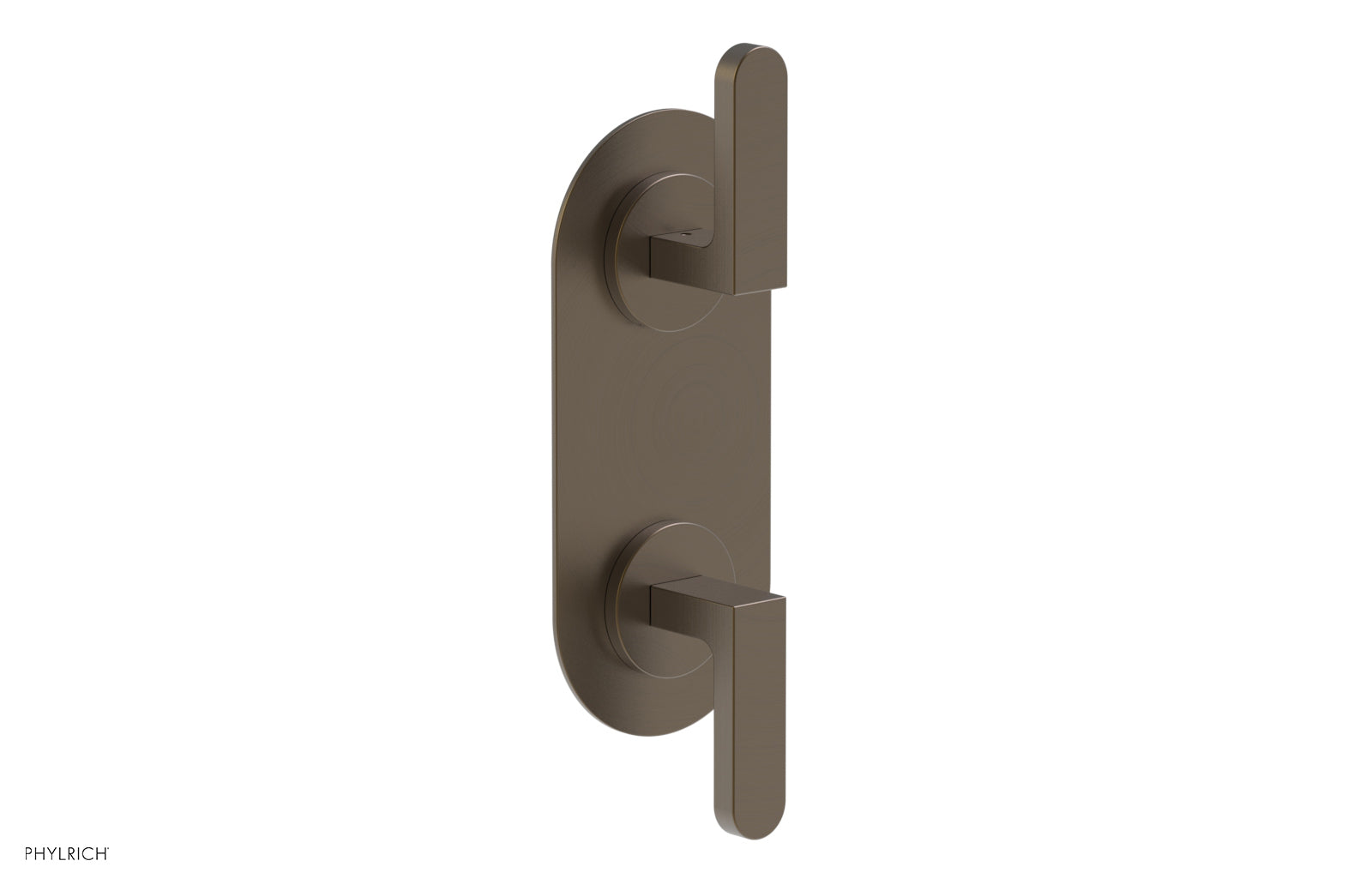 Phylrich ROND 1/2" Thermostatic Valve with Volume Control or Diverter, Lever Handles
