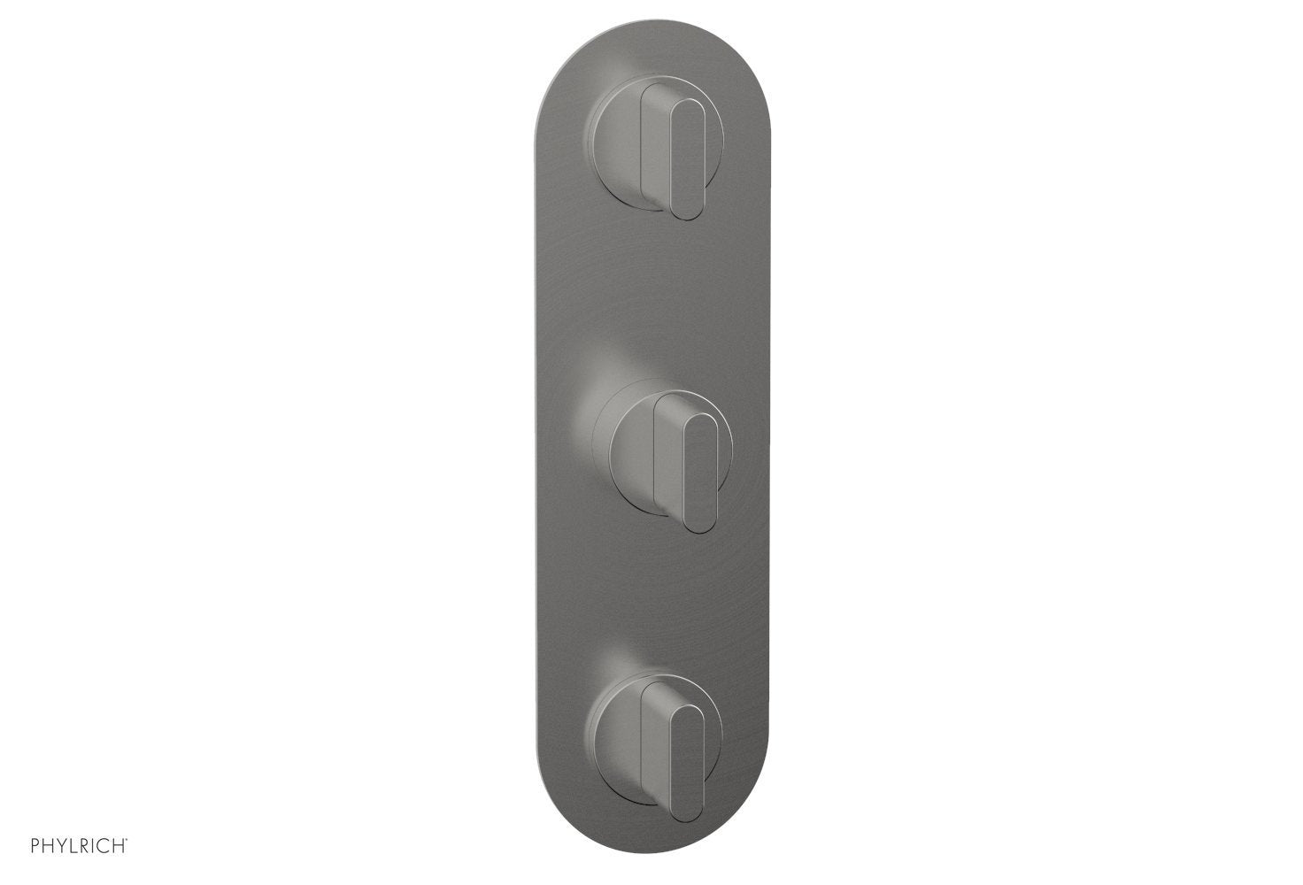 Phylrich ROND 1/2" Thermostatic Valve with Two Volume Control, Blade Handles