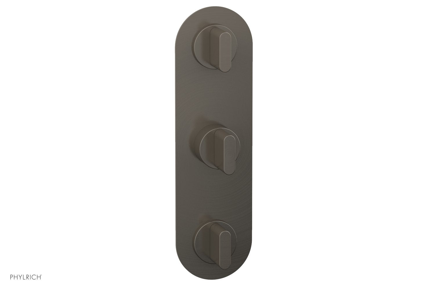 Phylrich ROND 1/2" Thermostatic Valve with Two Volume Control, Blade Handles